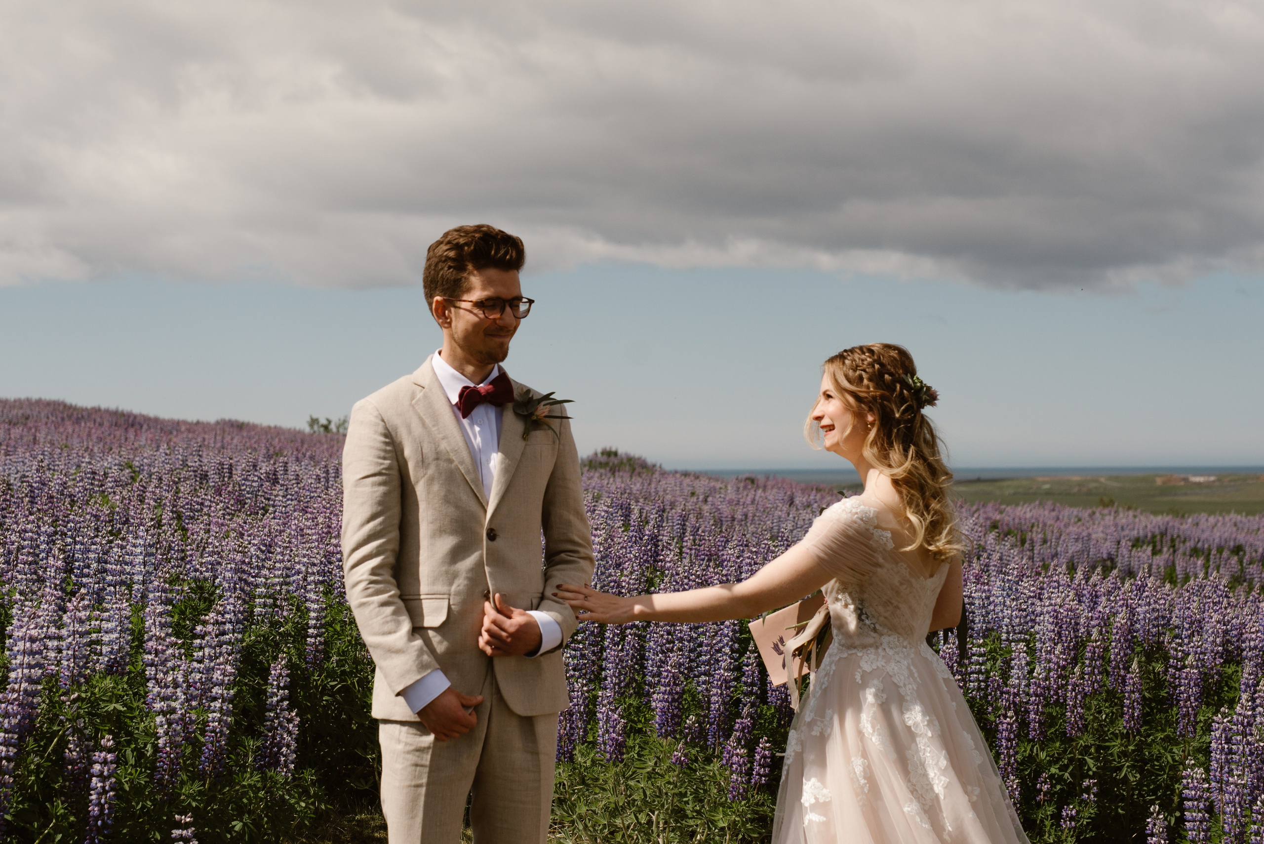 Alina and Grettar. Michalina Dzianach Wedding Photographer Iceland