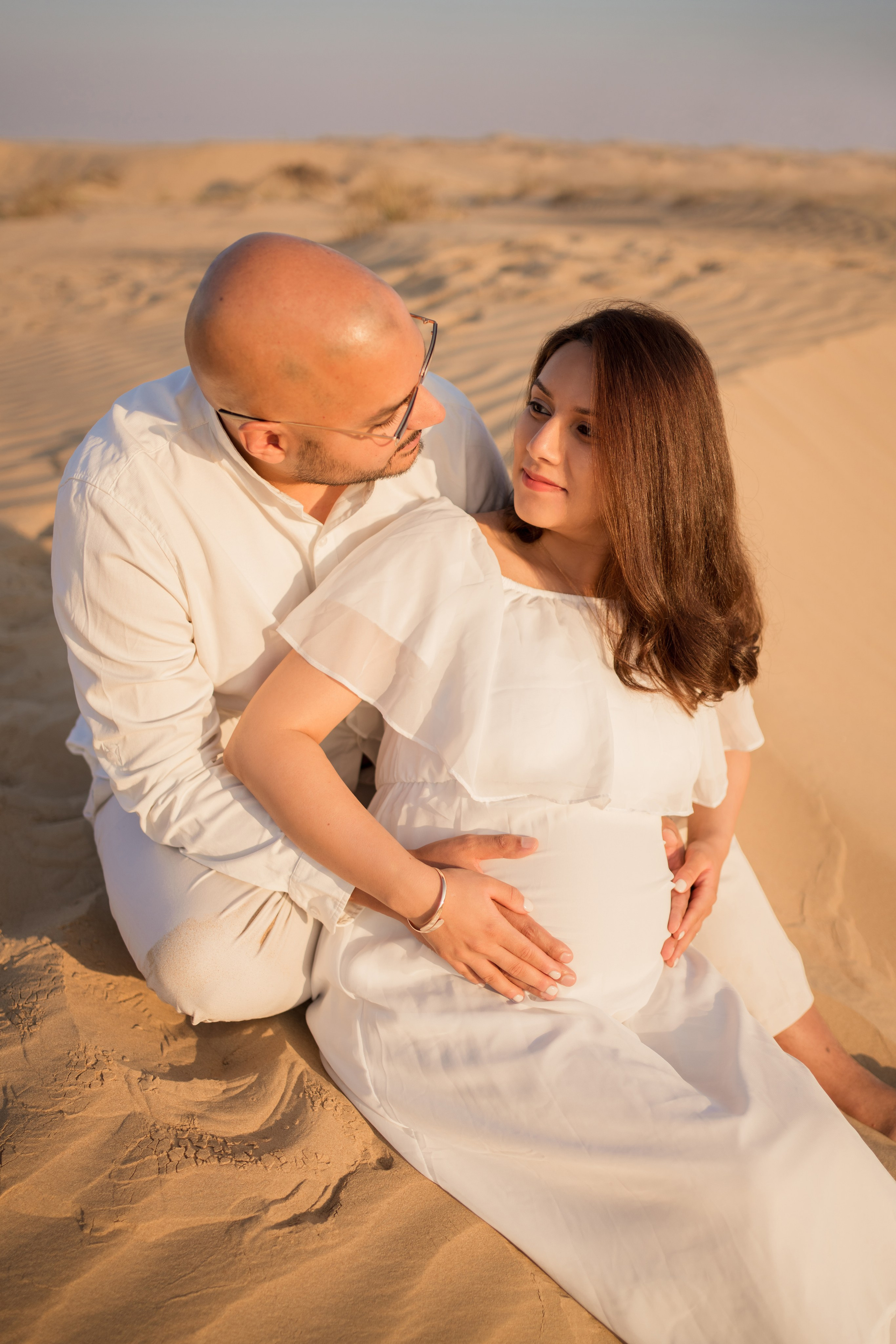 Desert love. Angela Iakovleva — Family Photographer in Dubai