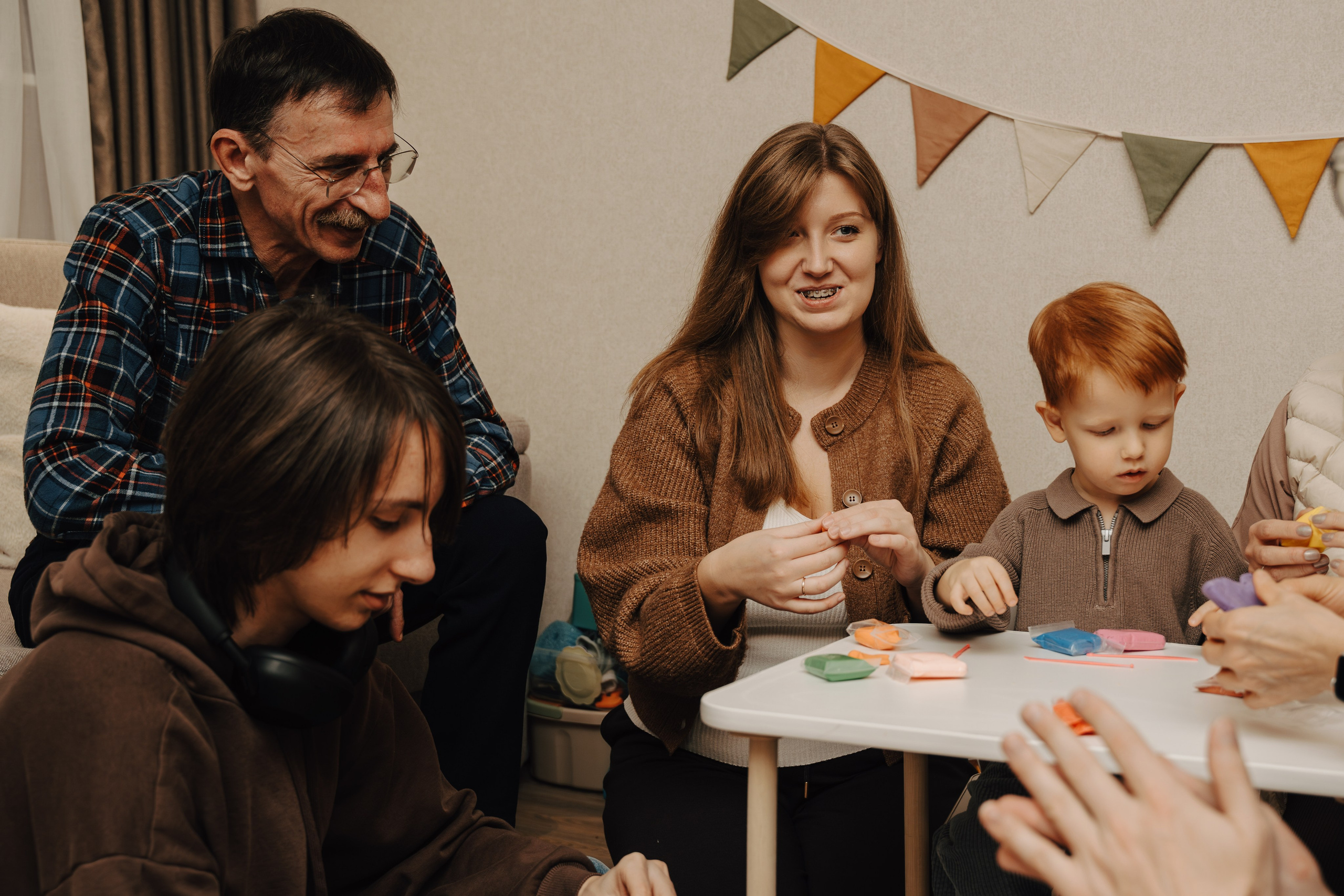 Семейная фотосессия в Батуми в квартире. Портретный и свадебный фотограф в Батуми Валерия Азаренко