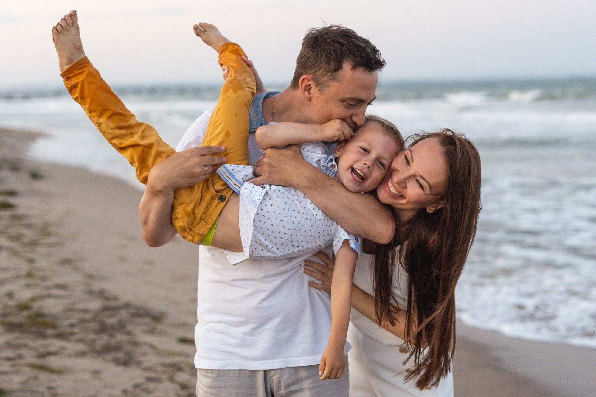 Sveta + Sergey = Danya. Photograph in Bulgaria Katerina Zubkova