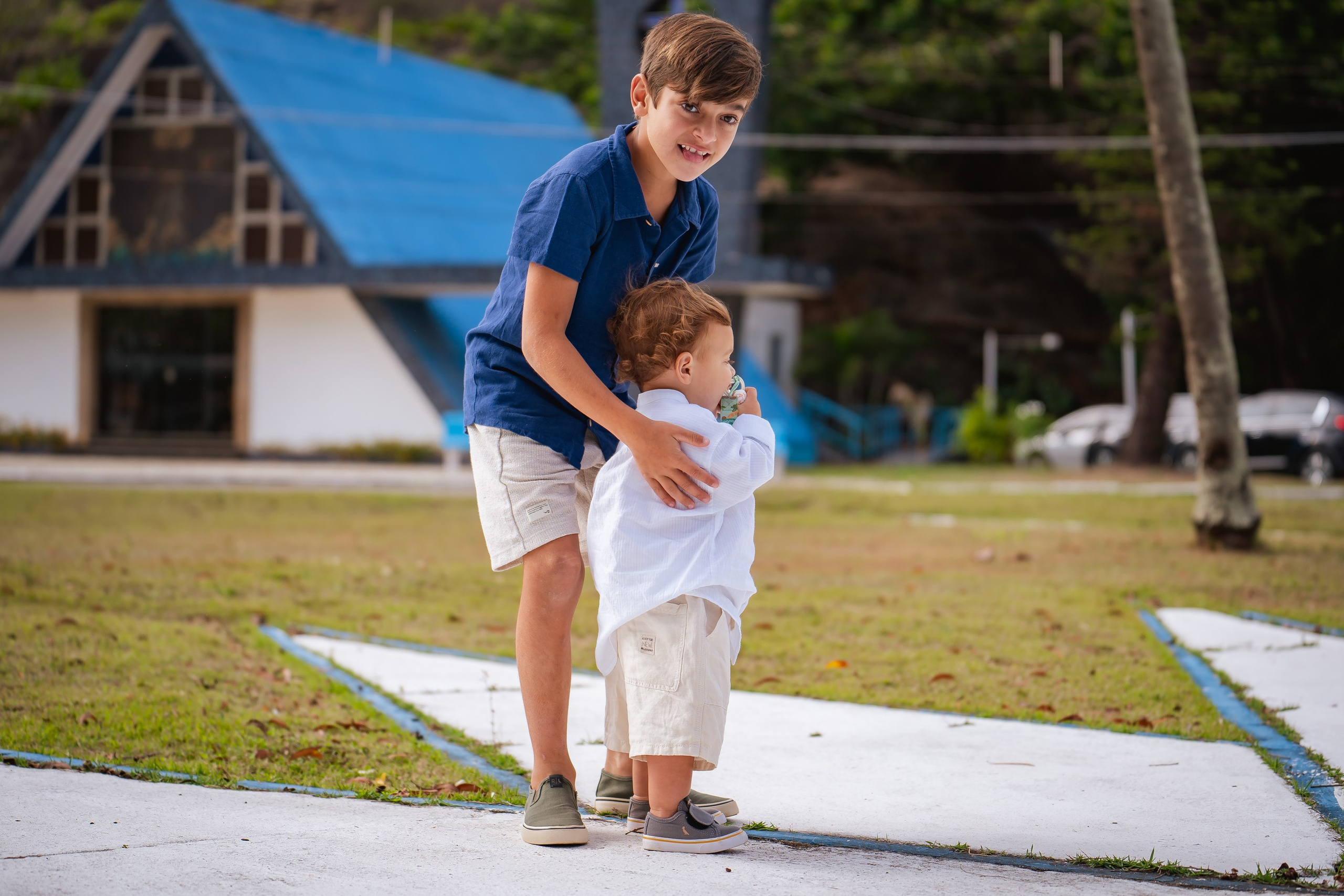 2022-09-18 | Théo & Cauê — Batizado. Lembrar não é só ver. É sentir de novo