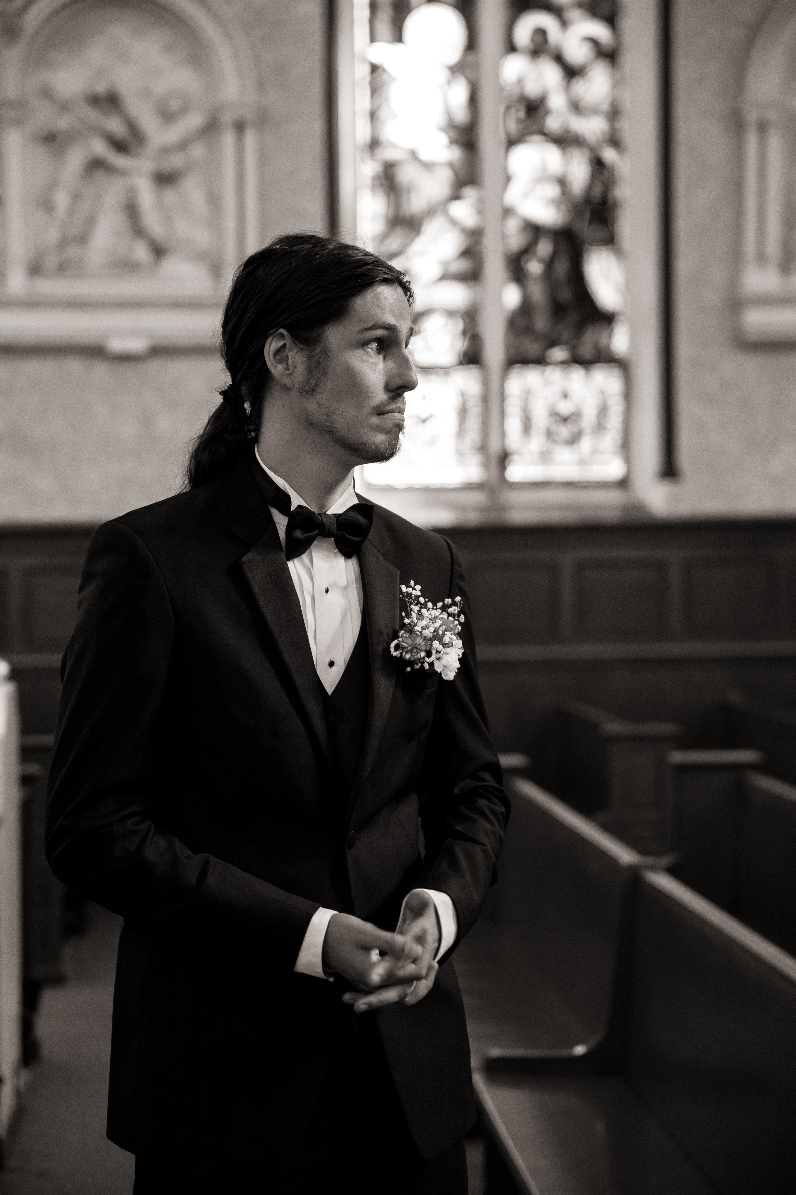 Lisa & Jim | Wedding Ceremony at St. Mary Star of the Sea