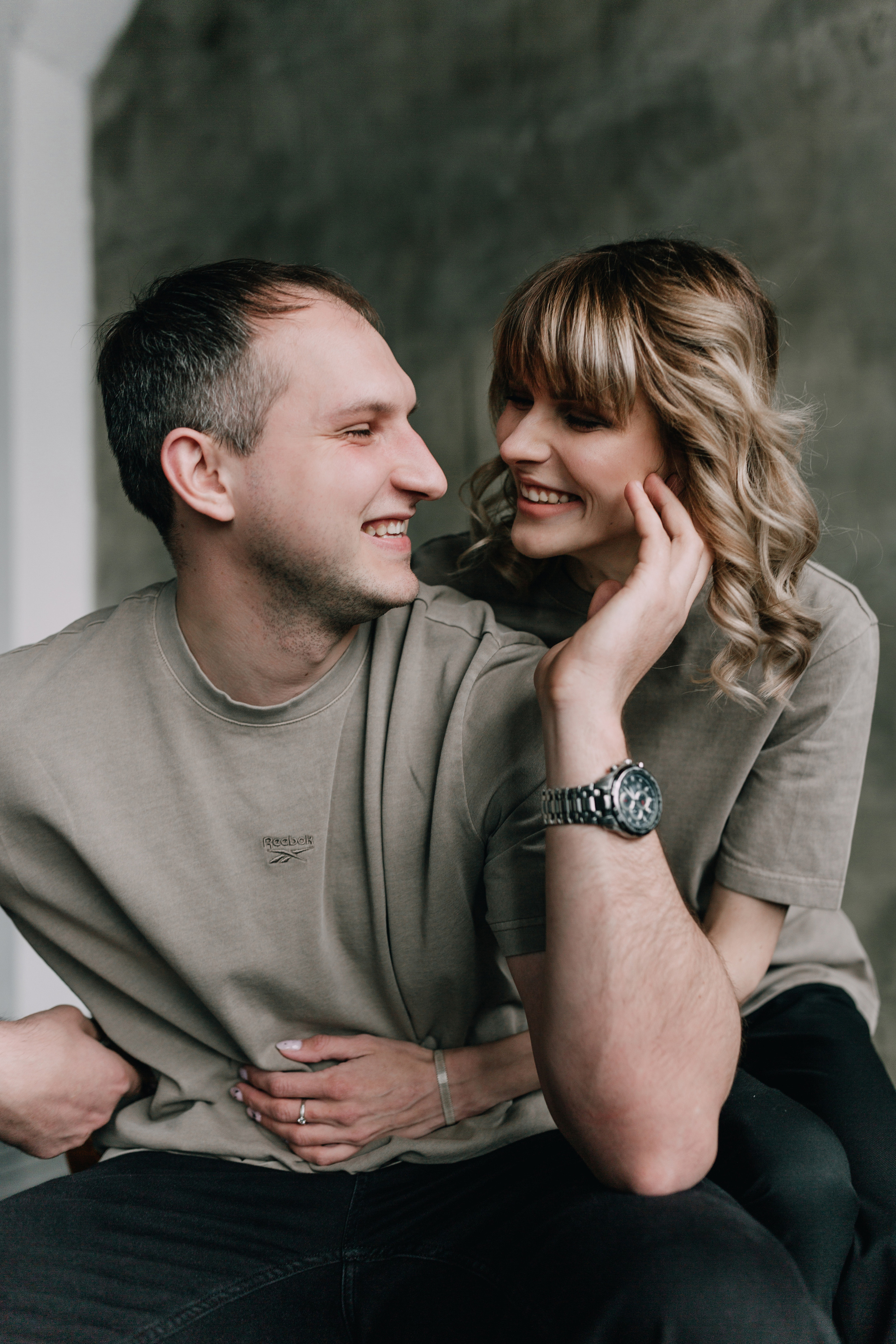 Studio shooting of Sasha & Sasha. Photographe à Rouen, France