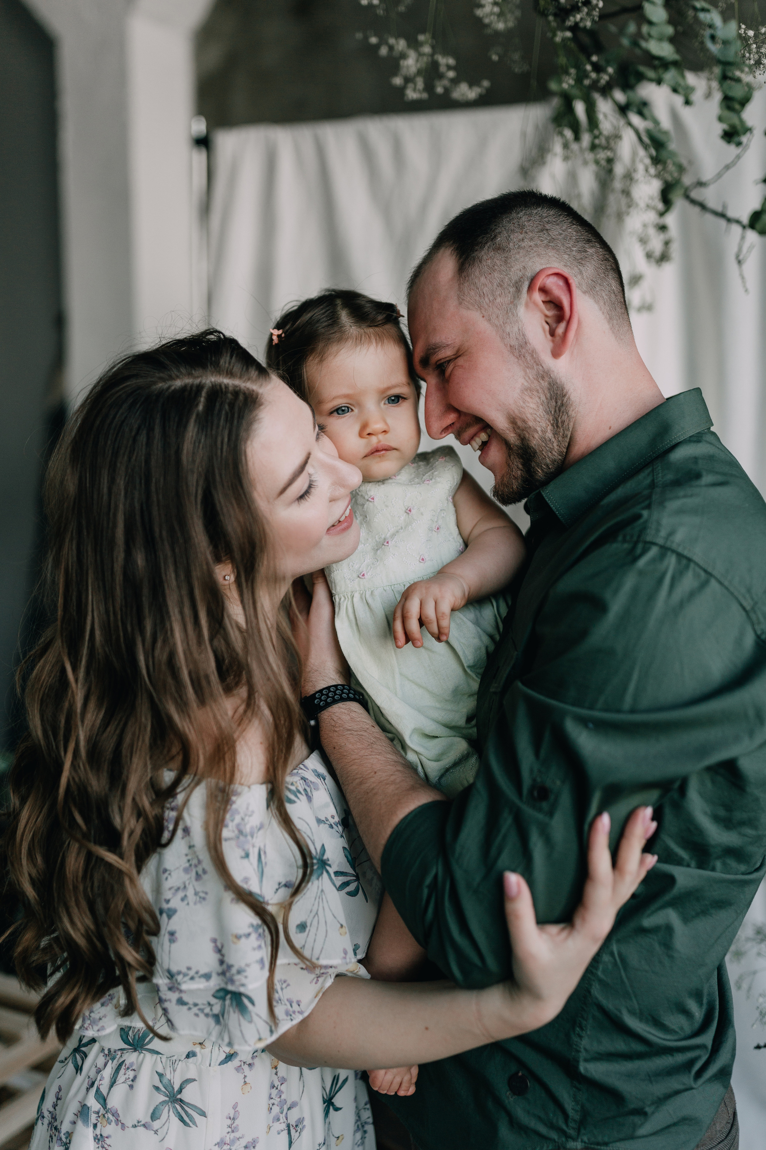 Family shooting Dasha, Artem & Milana. Photographe à Rouen, France