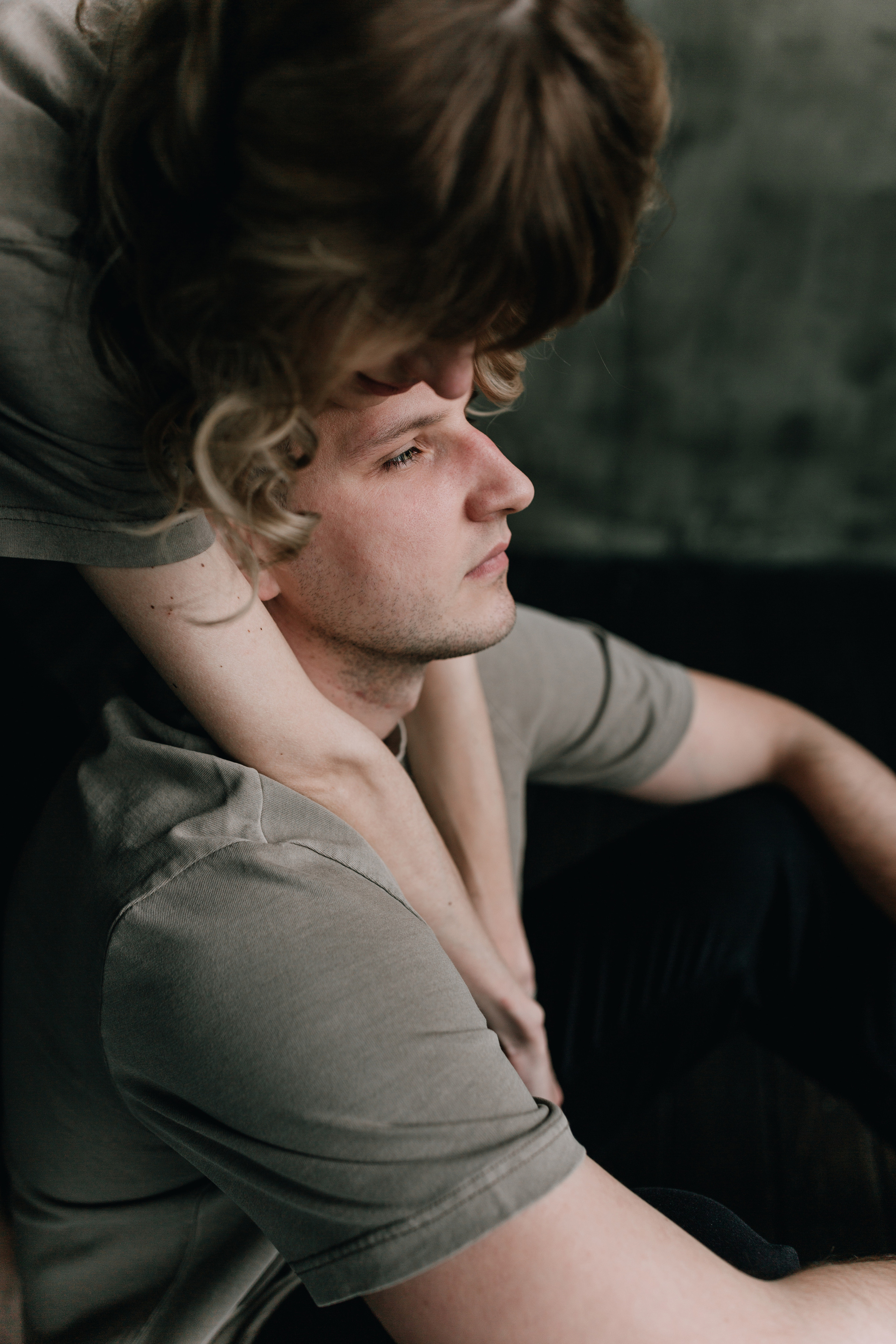 Studio shooting of Sasha & Sasha. Photographe à Rouen, France