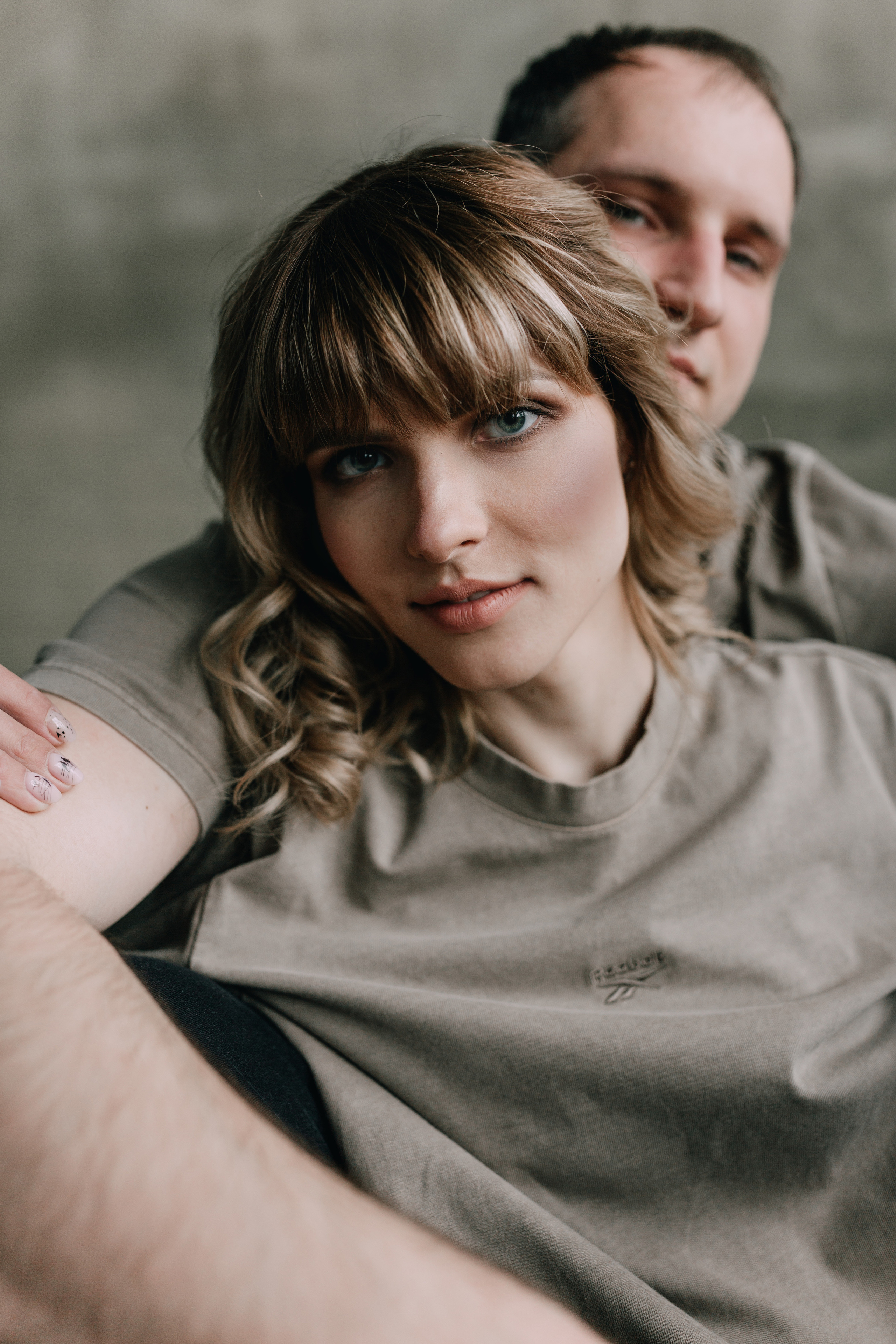 Studio shooting of Sasha & Sasha. Photographe à Rouen, France