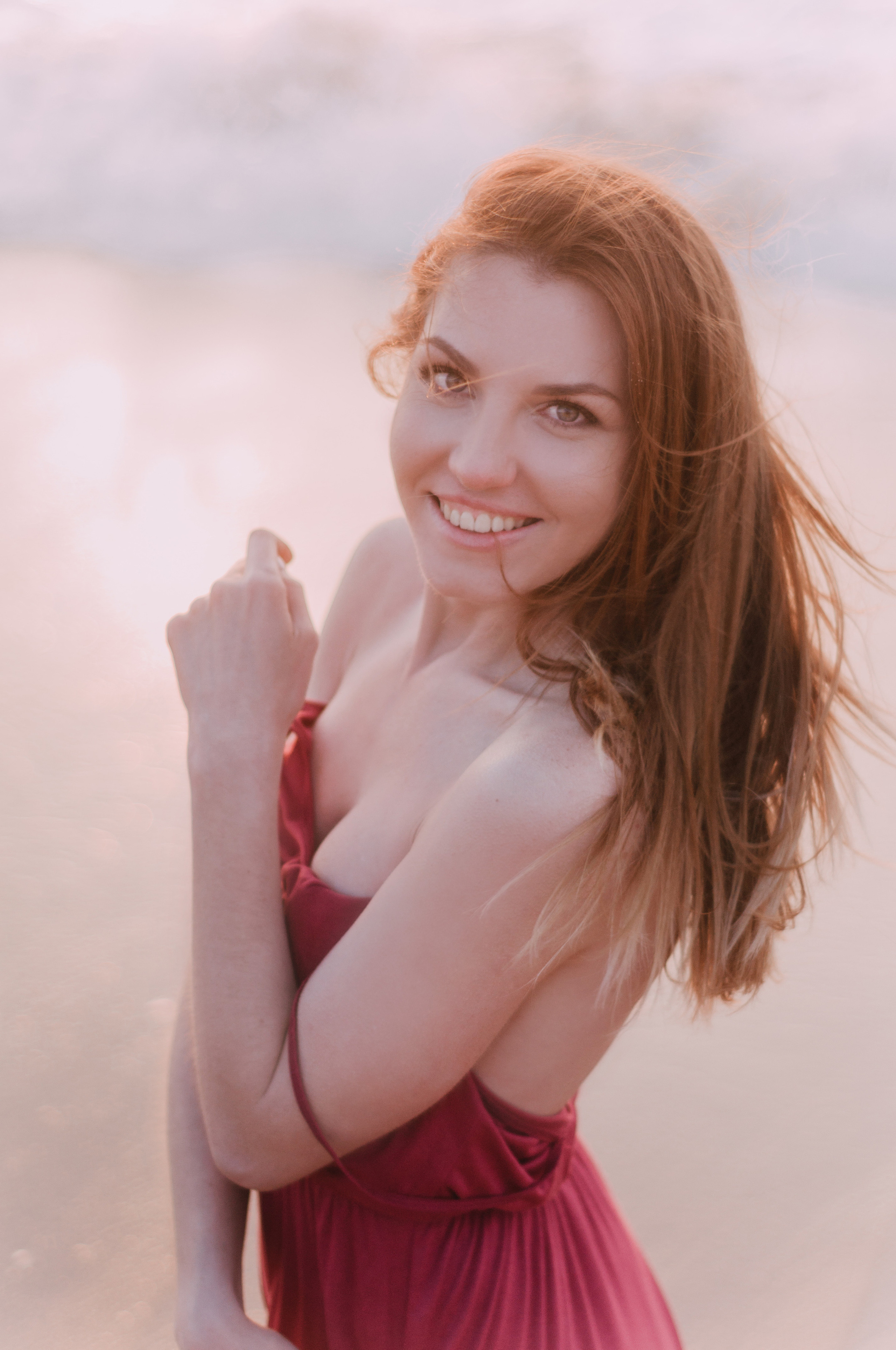 Kate photoshoot at the sea. Photographe à Rouen, France