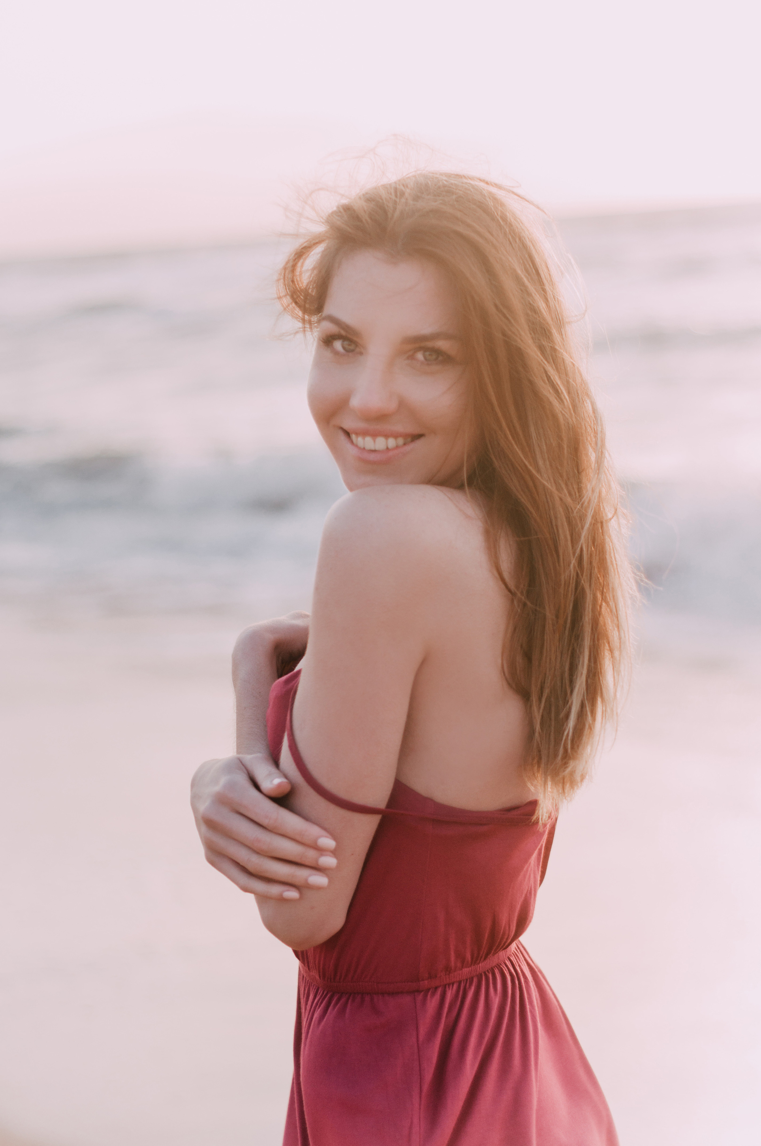 Kate photoshoot at the sea. Photographe à Rouen, France