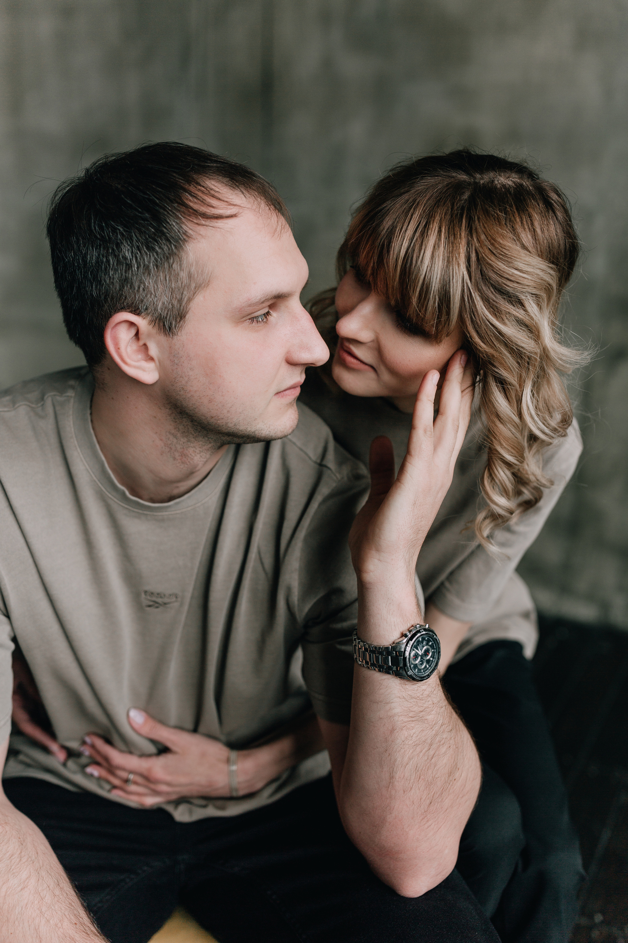 Studio shooting of Sasha & Sasha. Photographe à Rouen, France