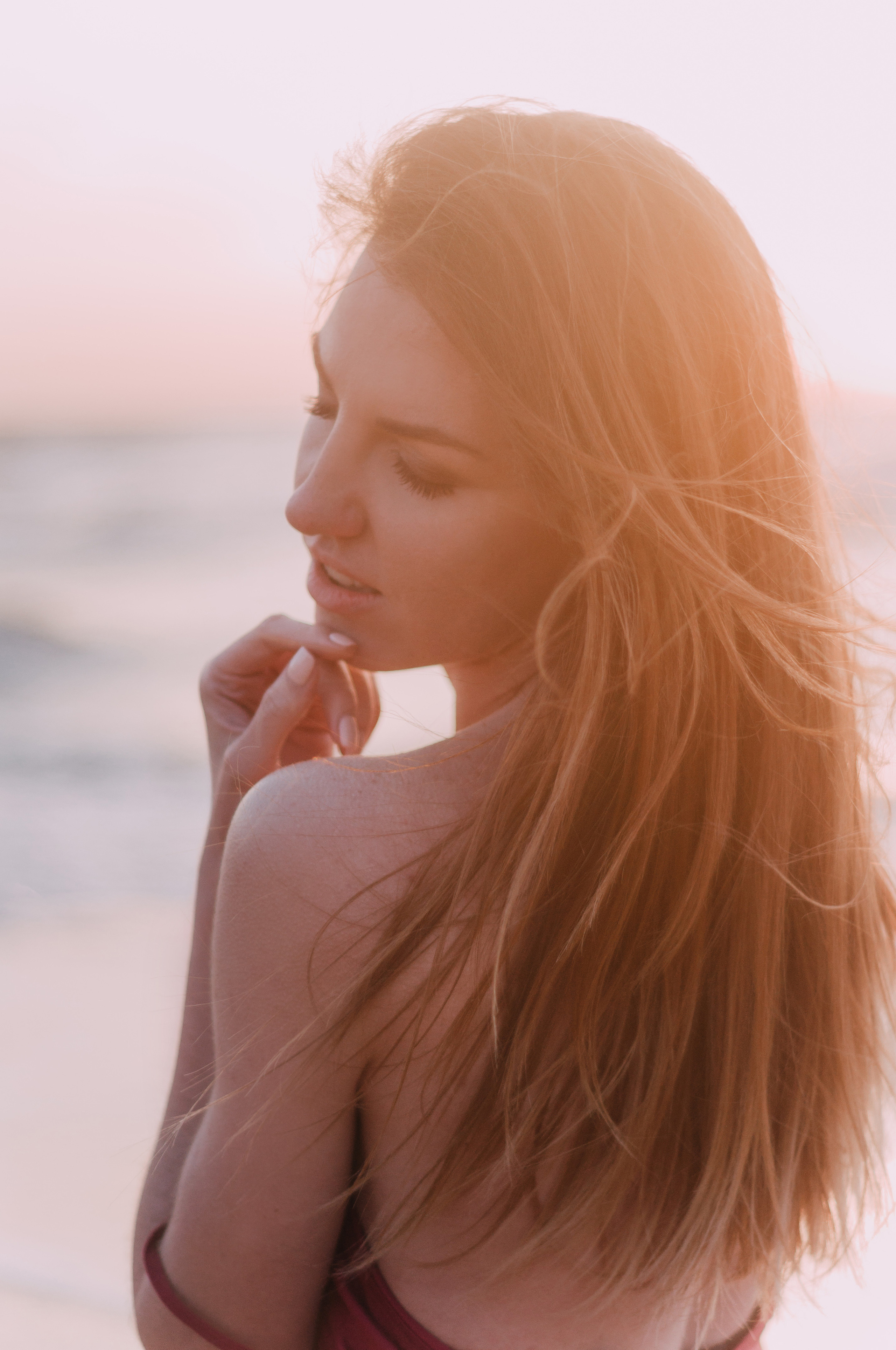 Kate photoshoot at the sea. Photographe à Rouen, France