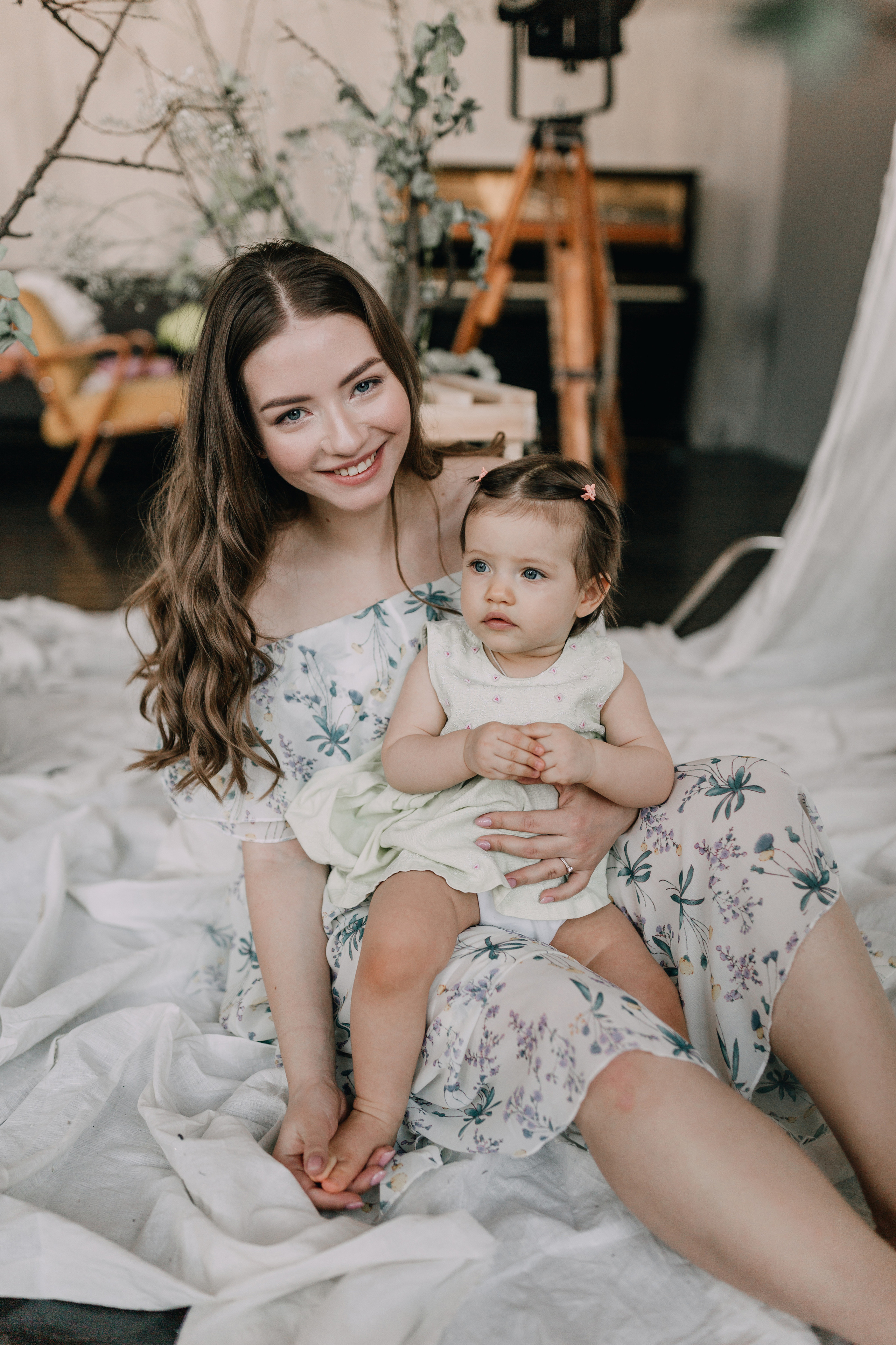 Family shooting Dasha, Artem & Milana. Photographe à Rouen, France