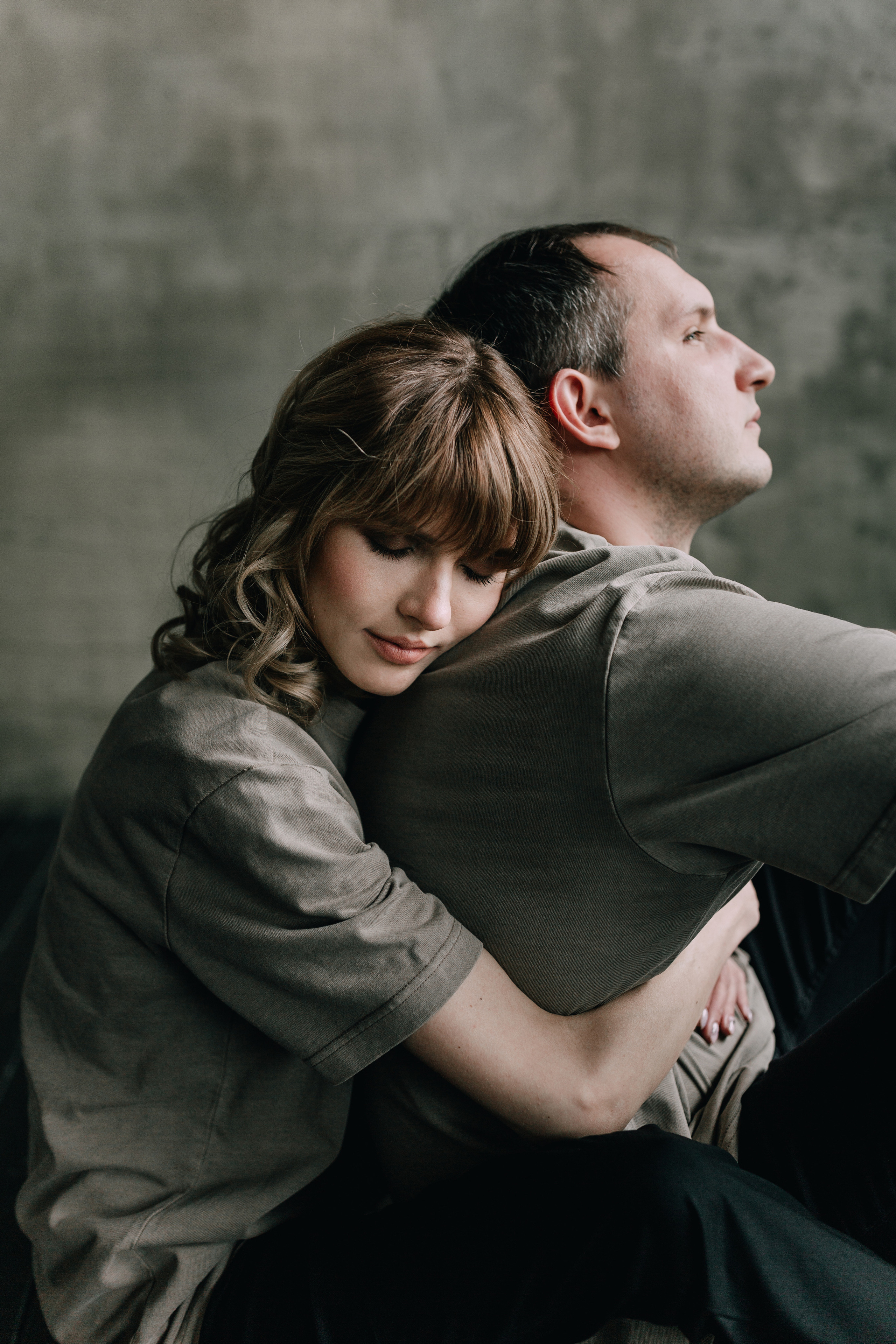 Studio shooting of Sasha & Sasha. Photographe à Rouen, France