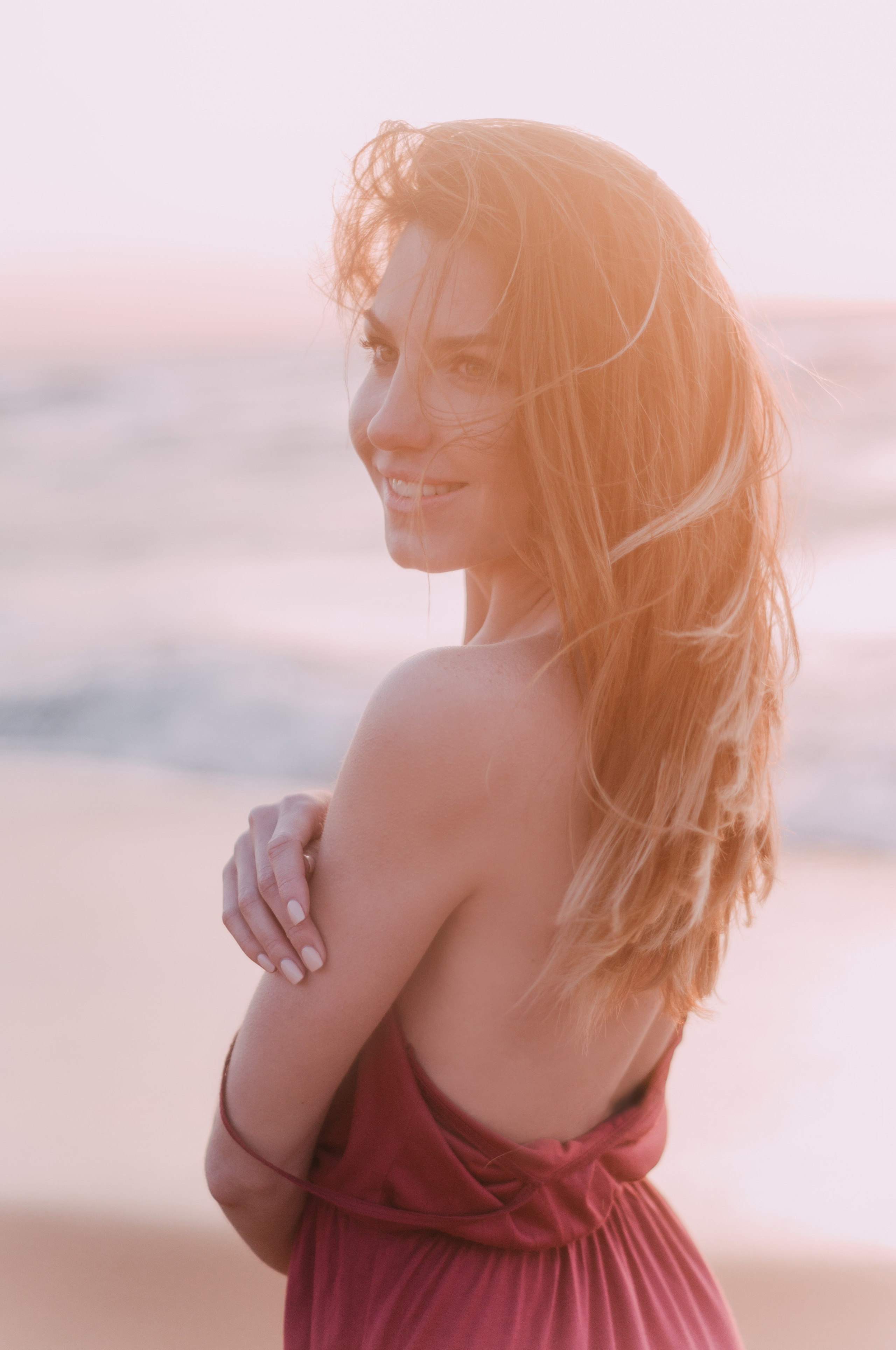 Kate photoshoot at the sea. Photographe à Rouen, France