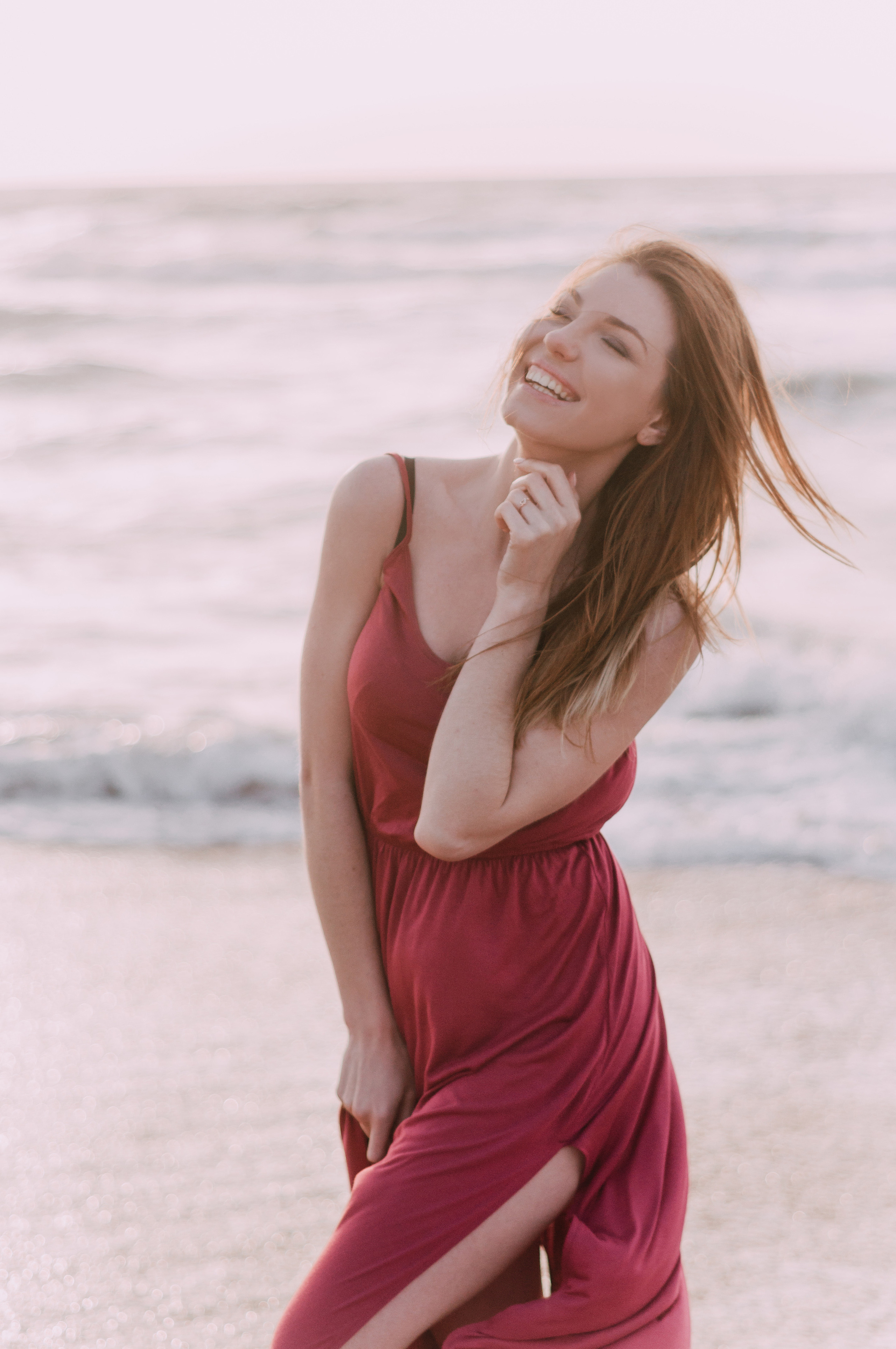 Kate photoshoot at the sea. Photographe à Rouen, France