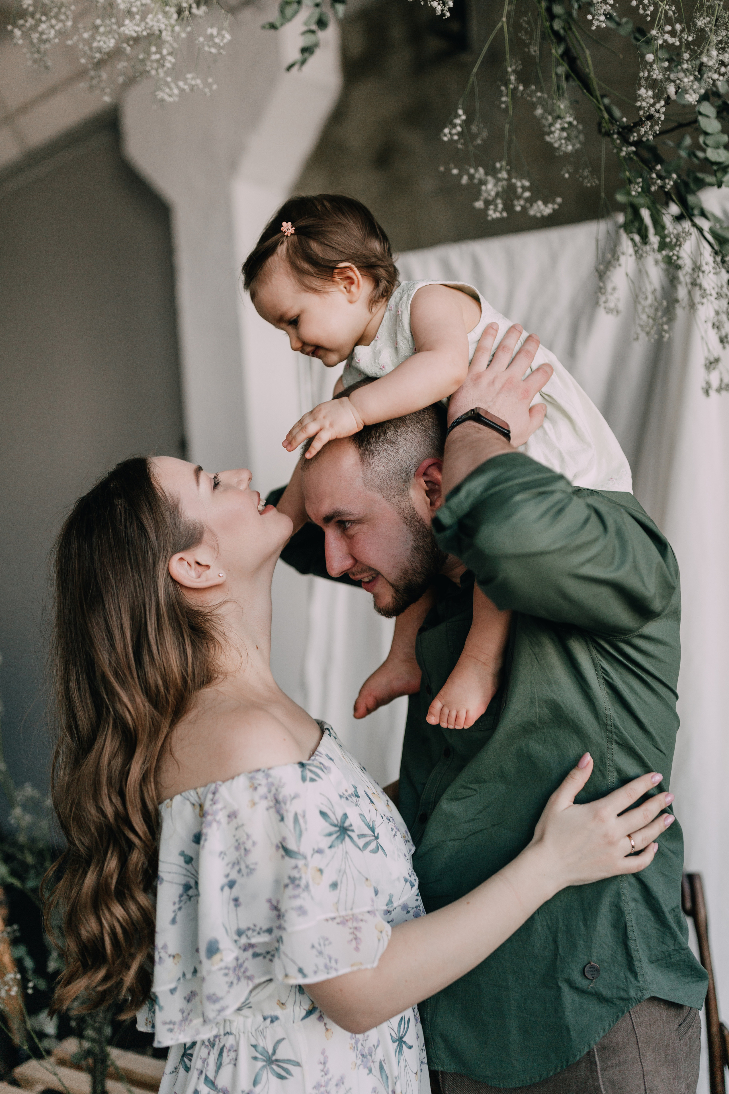 Family shooting Dasha, Artem & Milana. Photographe à Rouen, France