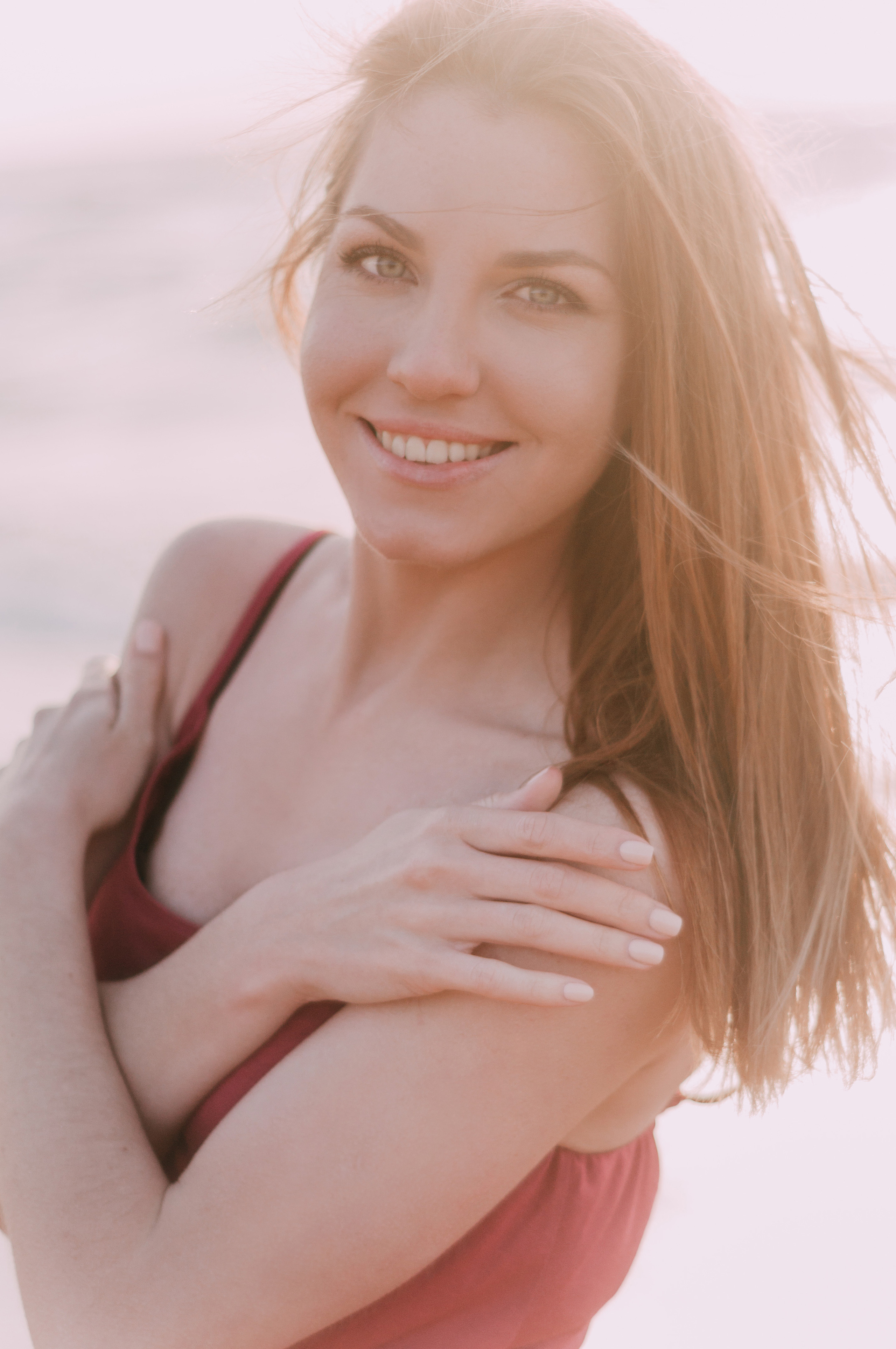 Kate photoshoot at the sea. Photographe à Rouen, France