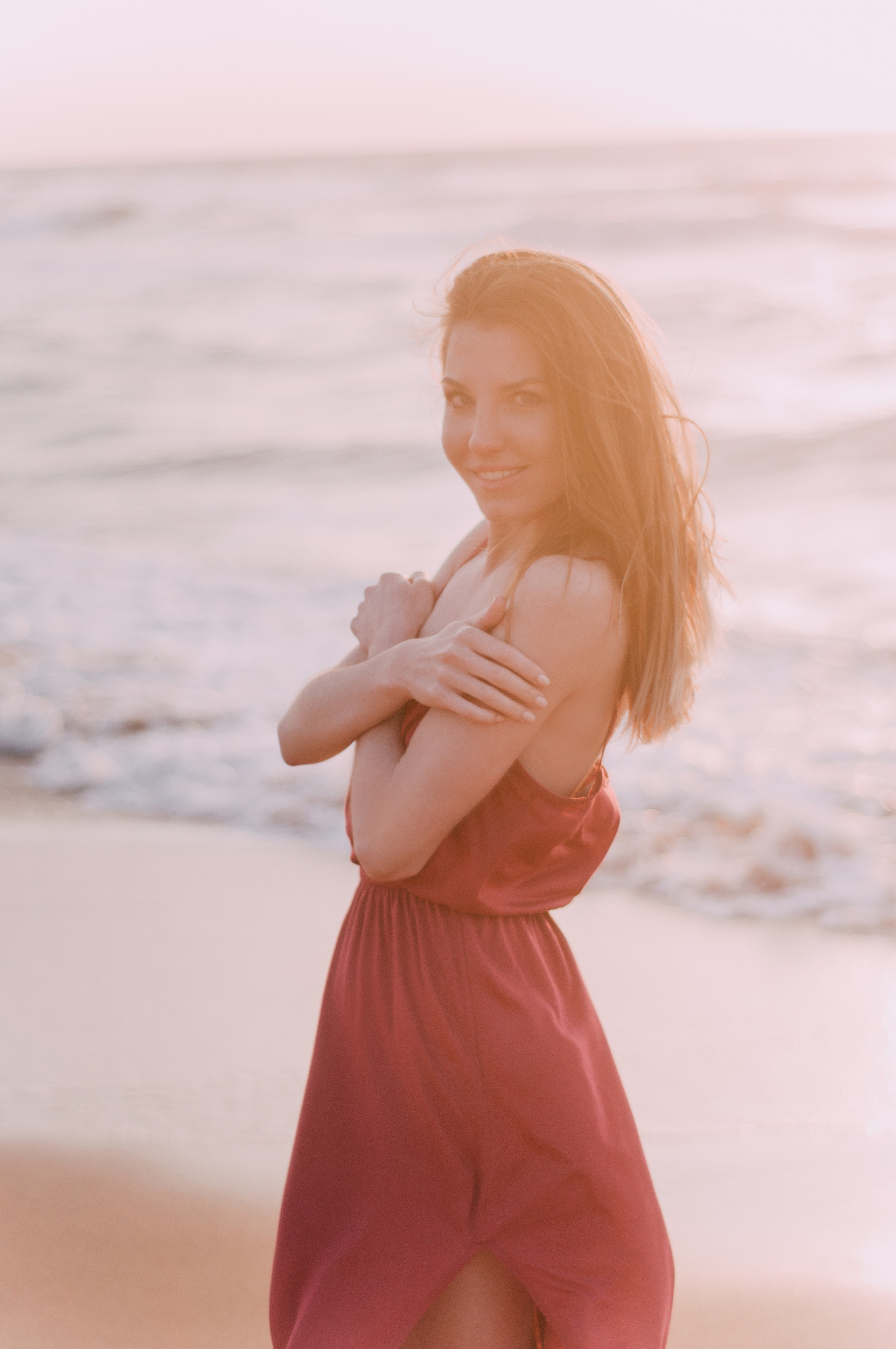 Kate photoshoot at the sea. Photographe à Rouen, France