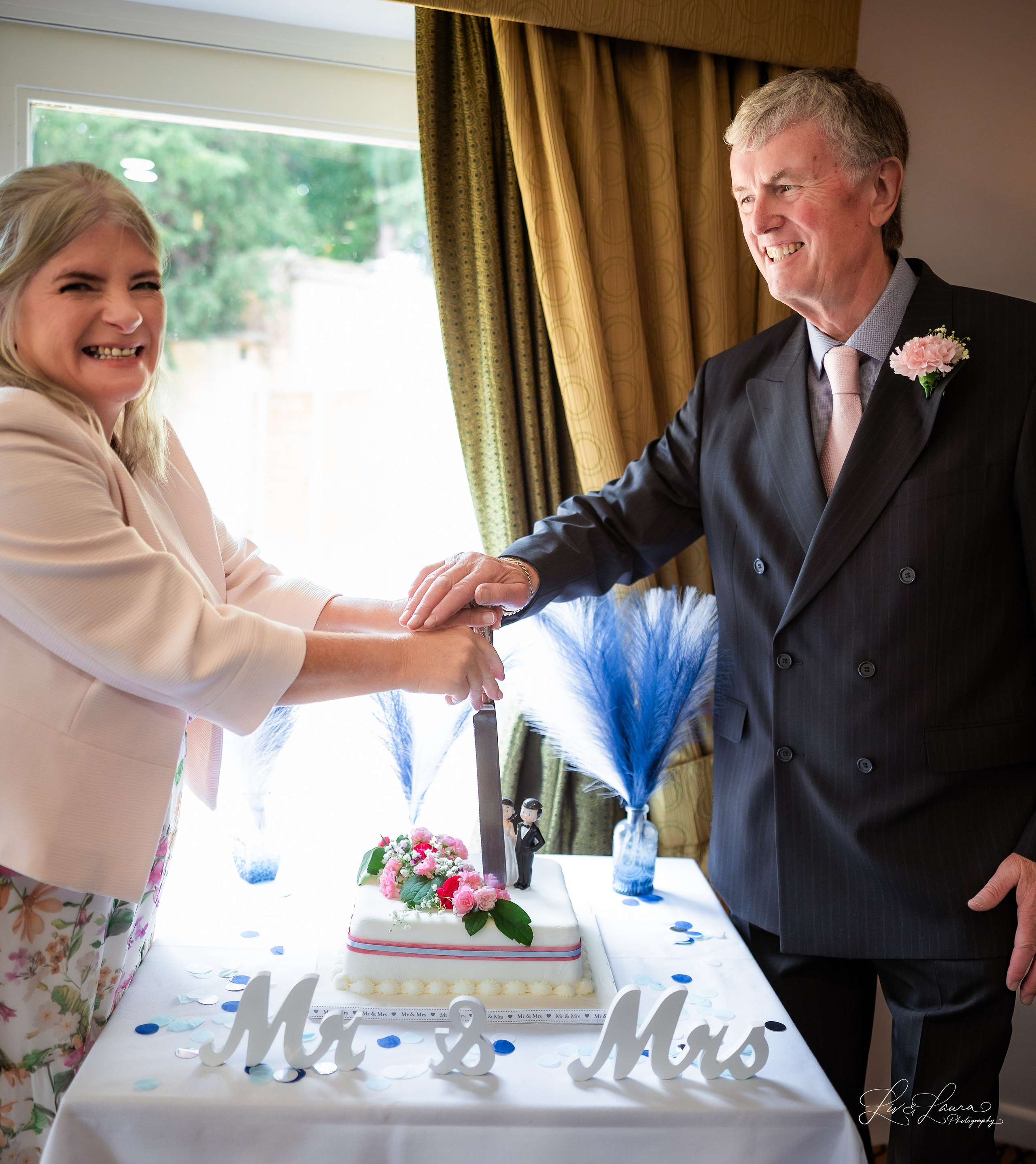 Church Wedding. Wedding and boudoir photography by Liv and Laura