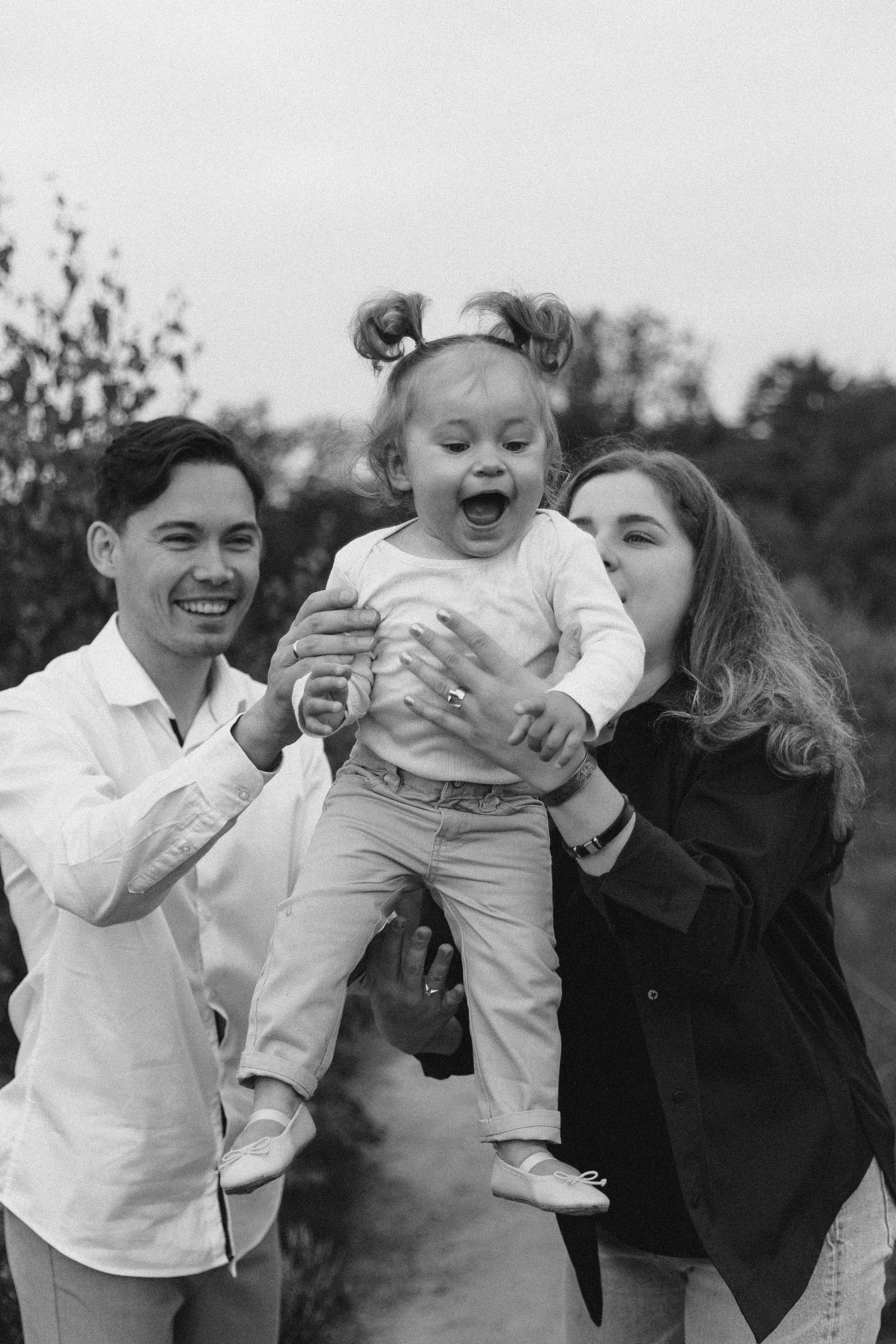 Family photoshoot in Best. True self