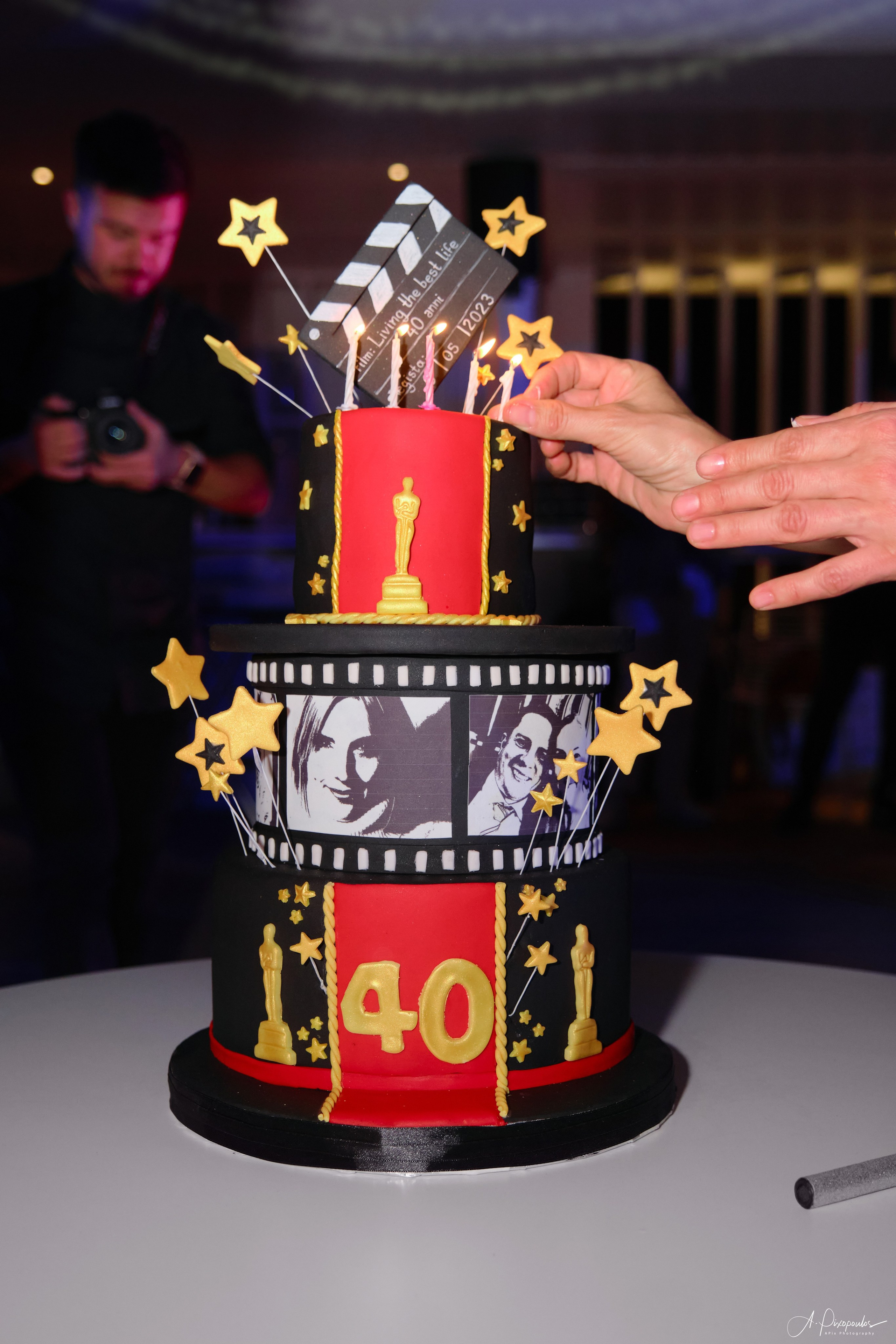 40 Oscars Birthday party (Avenue — Thessaloniki). Φωτογράφος Αναστάσιος Πιξόπουλος
