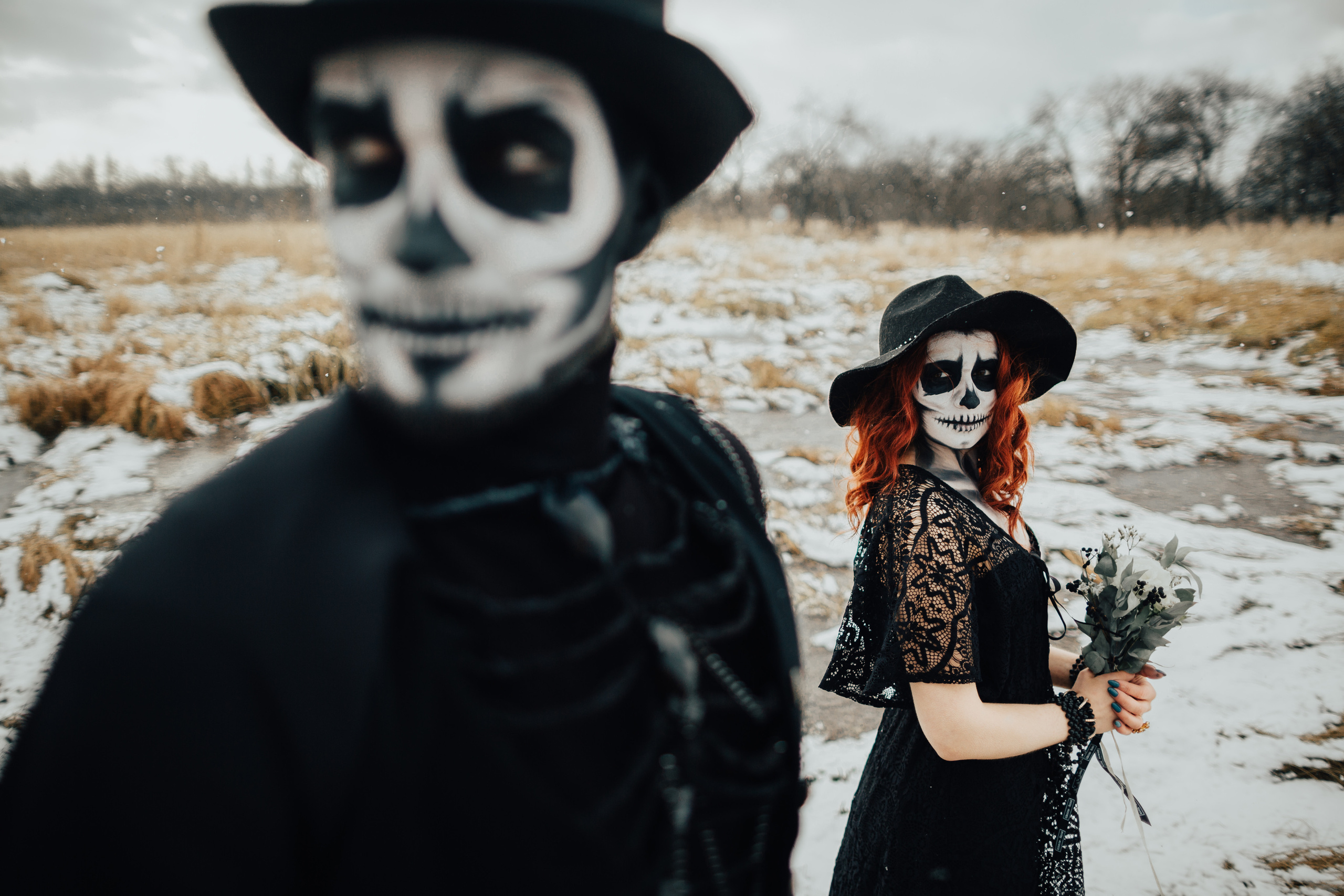 Halloween Wedding Photography in Portland, Seattle, Bend & Oregon Coast | Georgy Shishkin. Capturing Love in the Heart of the Pacific Northwes