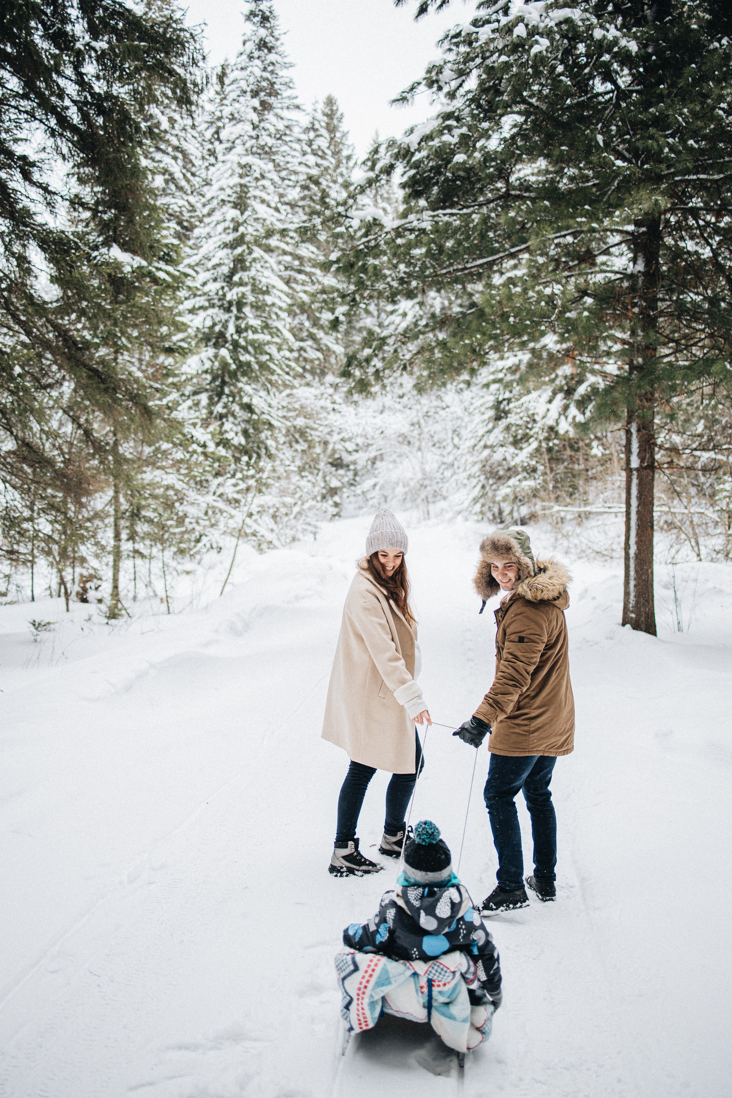 Capture the Warmth of Winter with Family Photography in Portland, Seattle, Bend & Oregon Coast | Georgy Shishkin. Capturing Love in the Heart of the Pacific Northwes