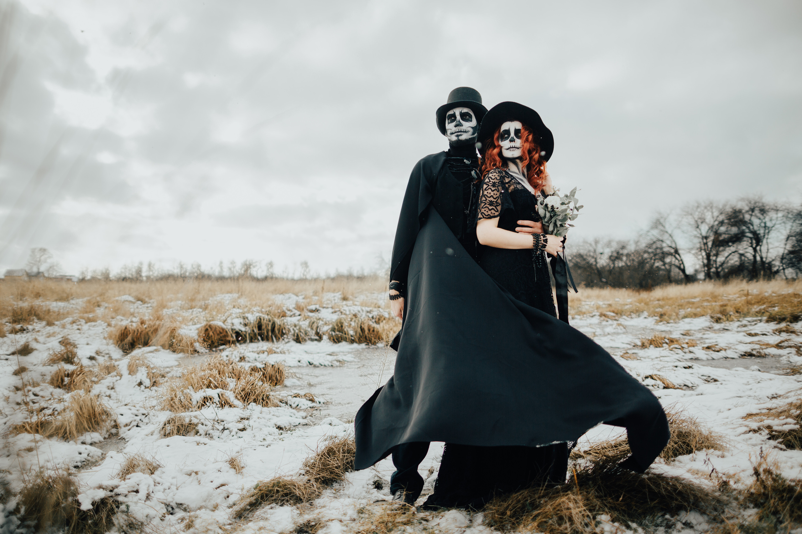 Halloween Wedding Photography in Portland, Seattle, Bend & Oregon Coast | Georgy Shishkin. Capturing Love in the Heart of the Pacific Northwes