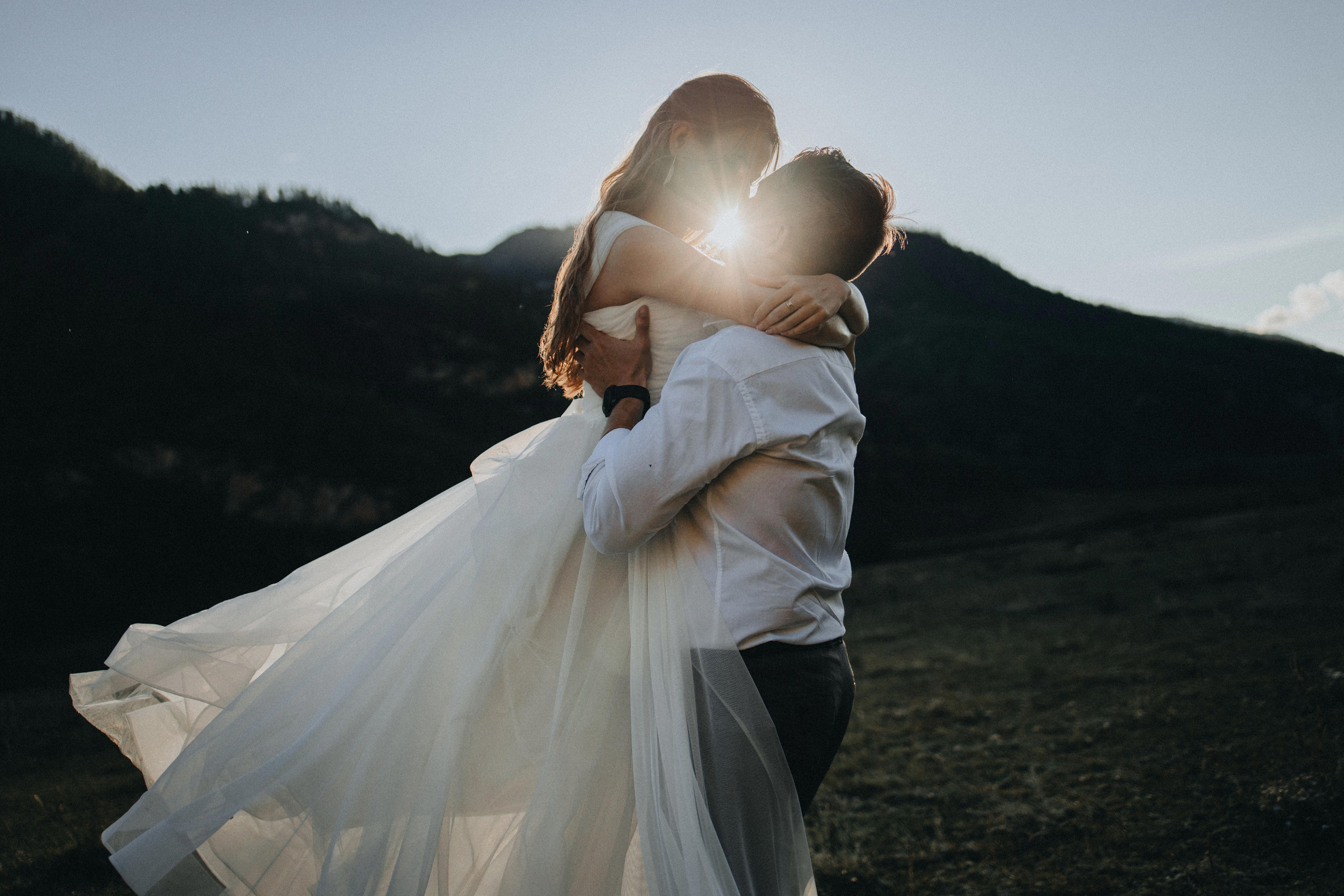 Portland, Seattle, Bend & Oregon Coast Elopement Photography | Alex & Michael's Mountain Wedding by Georgy Shishkin. Capturing Love in the Heart of the Pacific Northwes