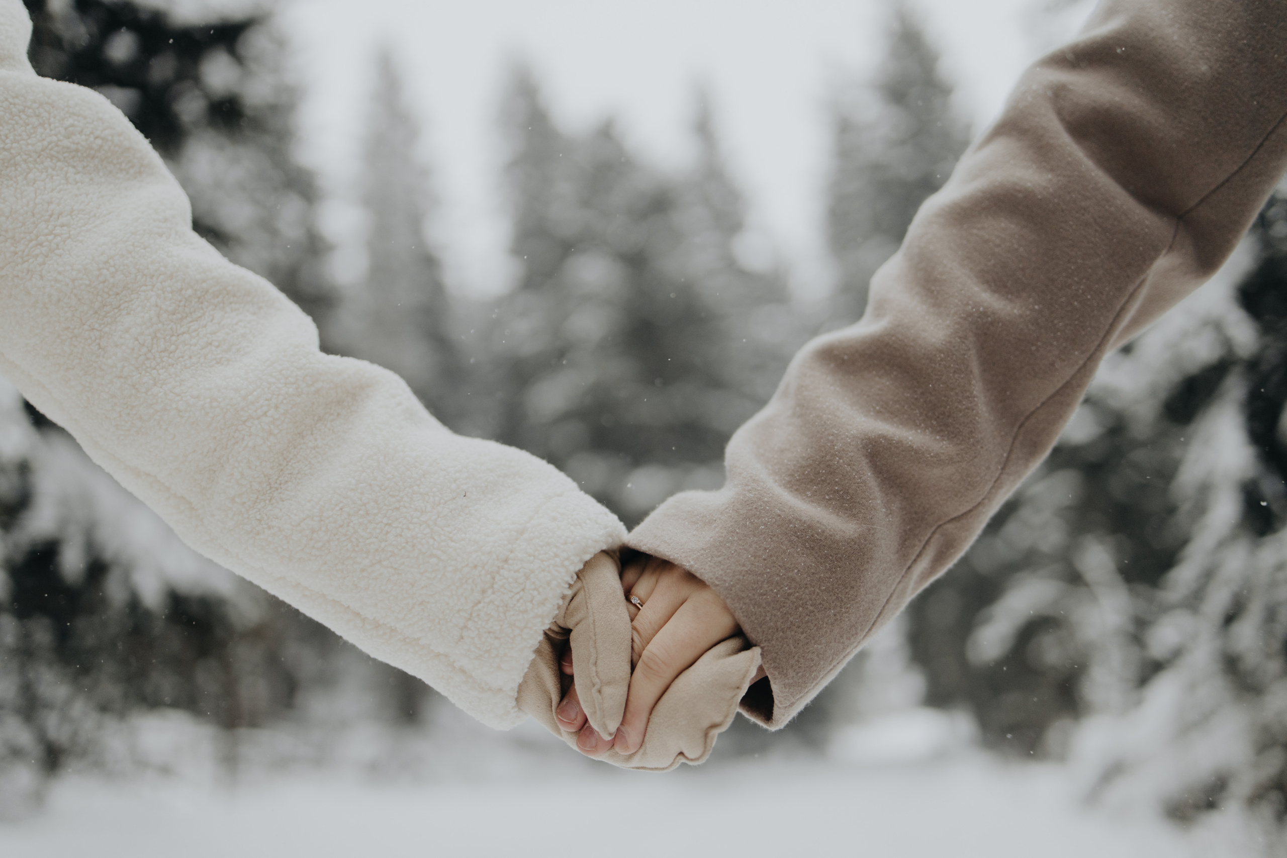 Winter Engagement Photography in Portland, Seattle, Bend & Oregon Coast | Anastasia & Sergey | Georgy Shishkin. Capturing Love in the Heart of the Pacific Northwes