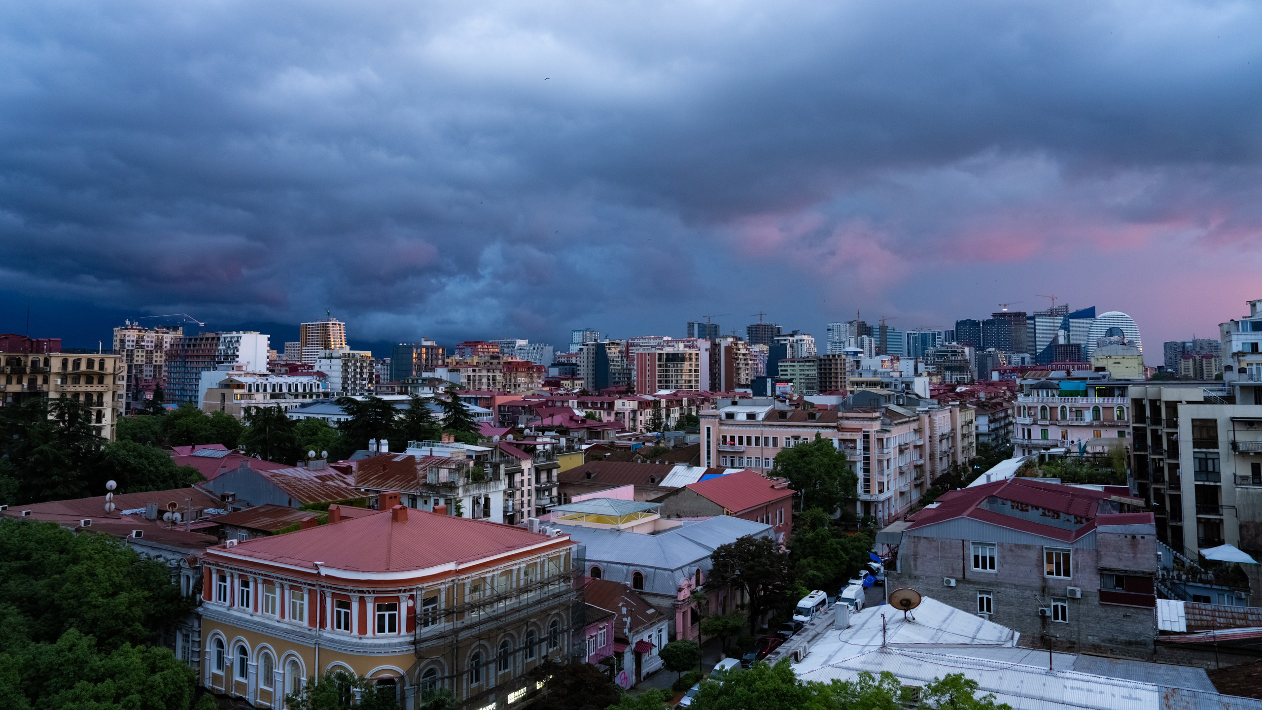 Batumi evening. Ekaterina Verbitskaya. Photography