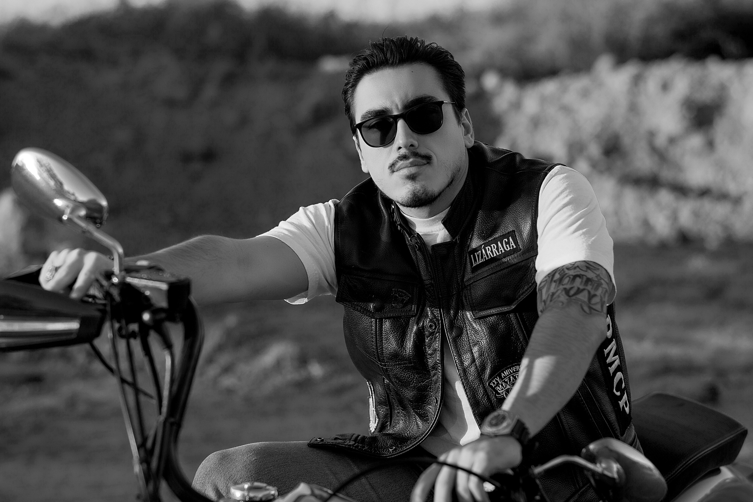 sesion casual con moto