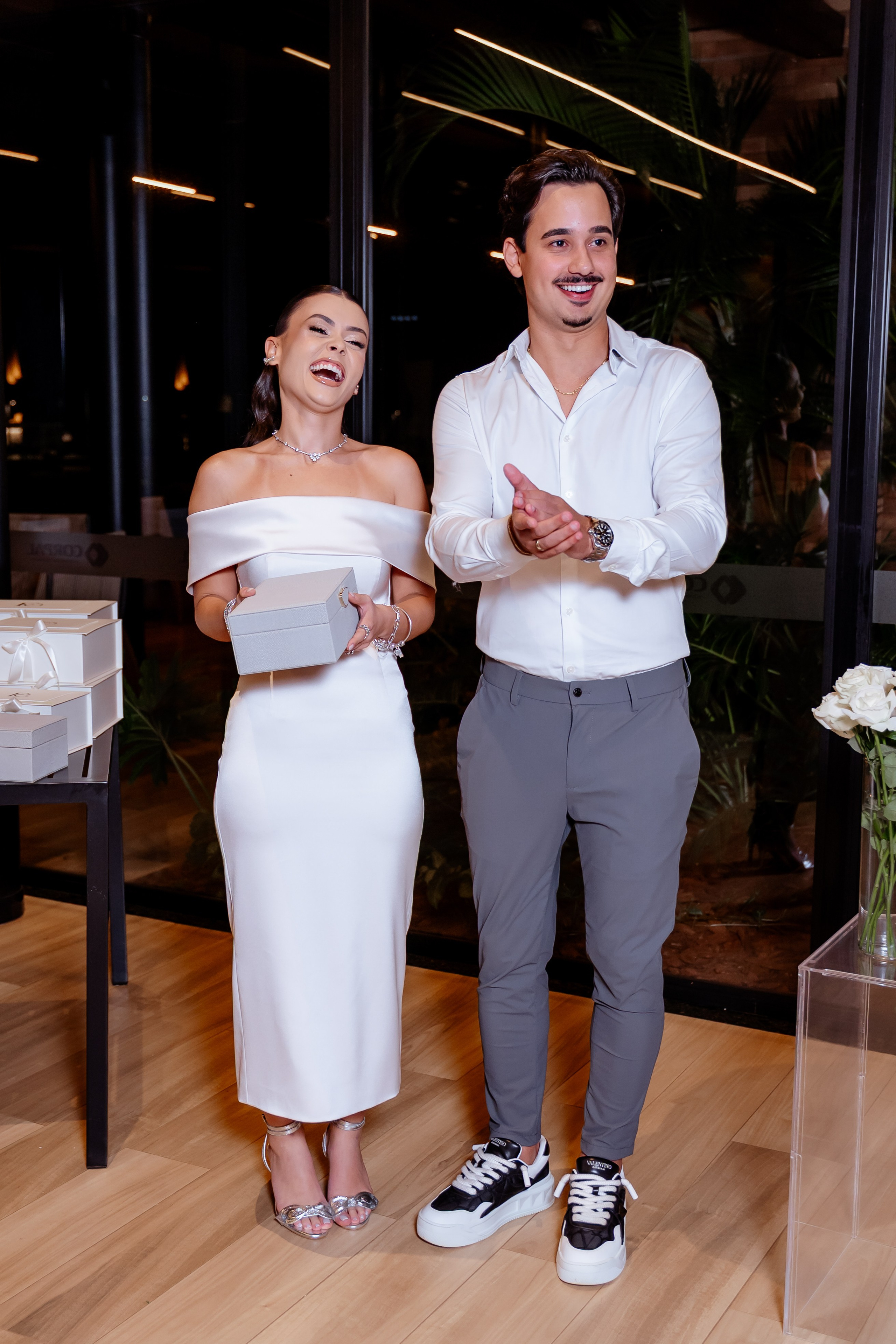 Jantar de Padrinhos em Campo Mourão • Giovana e Felipe. Barizon Fotografia | Fotógrafo de Casamentos, Ensaios e Eventos | Paraná
