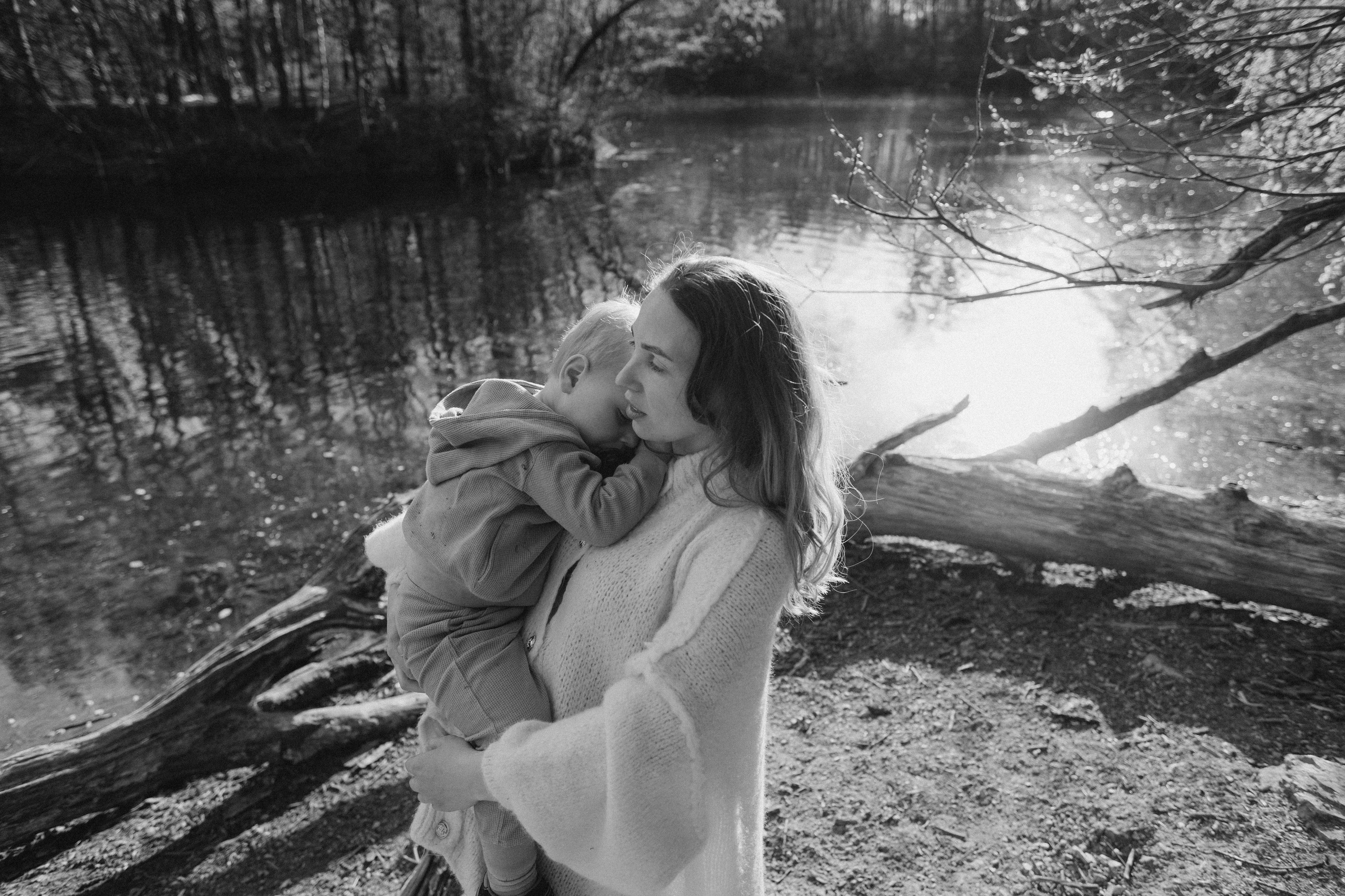 Nastya, Masha&Andrey. Authentische Familienfotografie in Köln