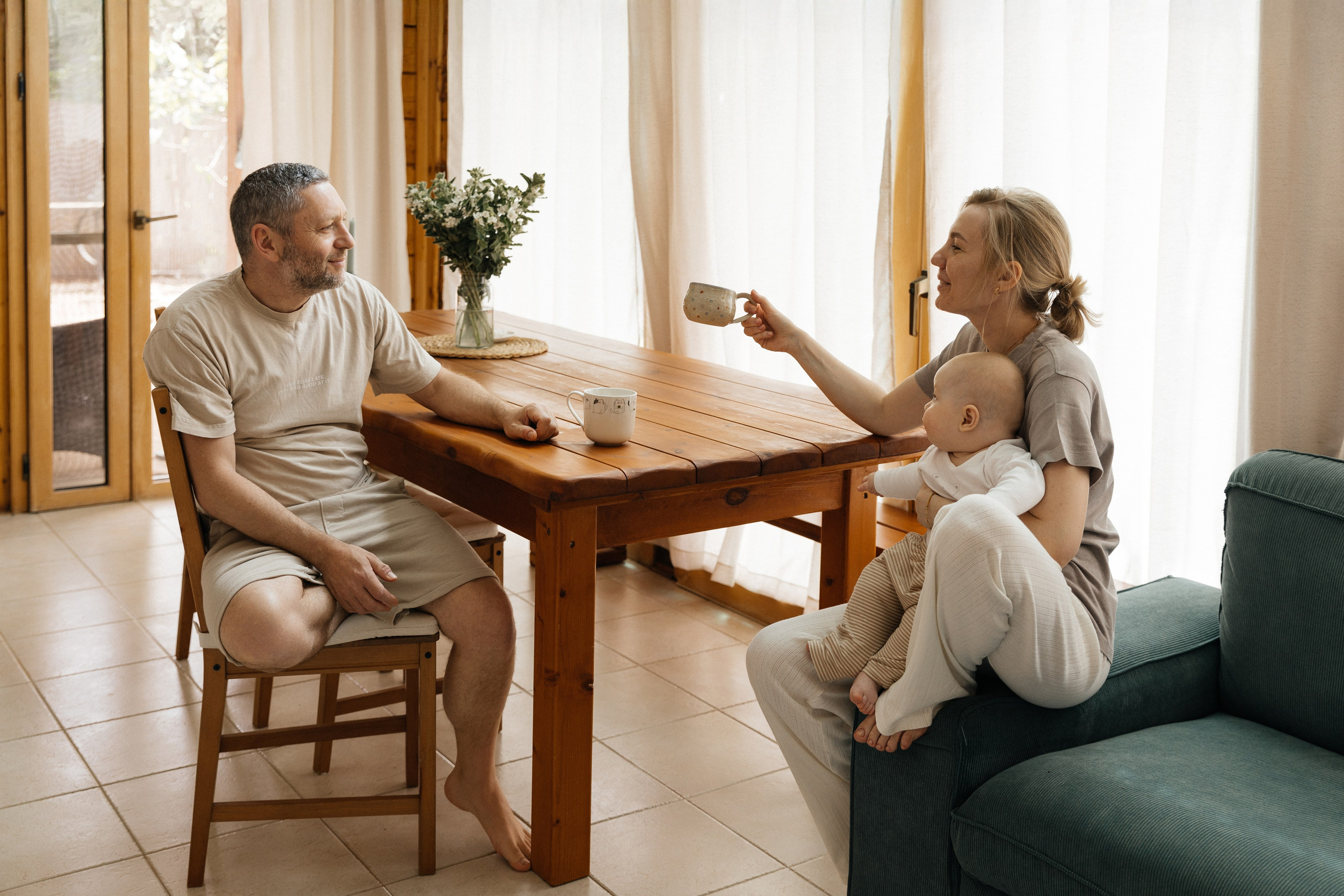 Anya, Sergei&Liam. Семейный фотограф в Израиле