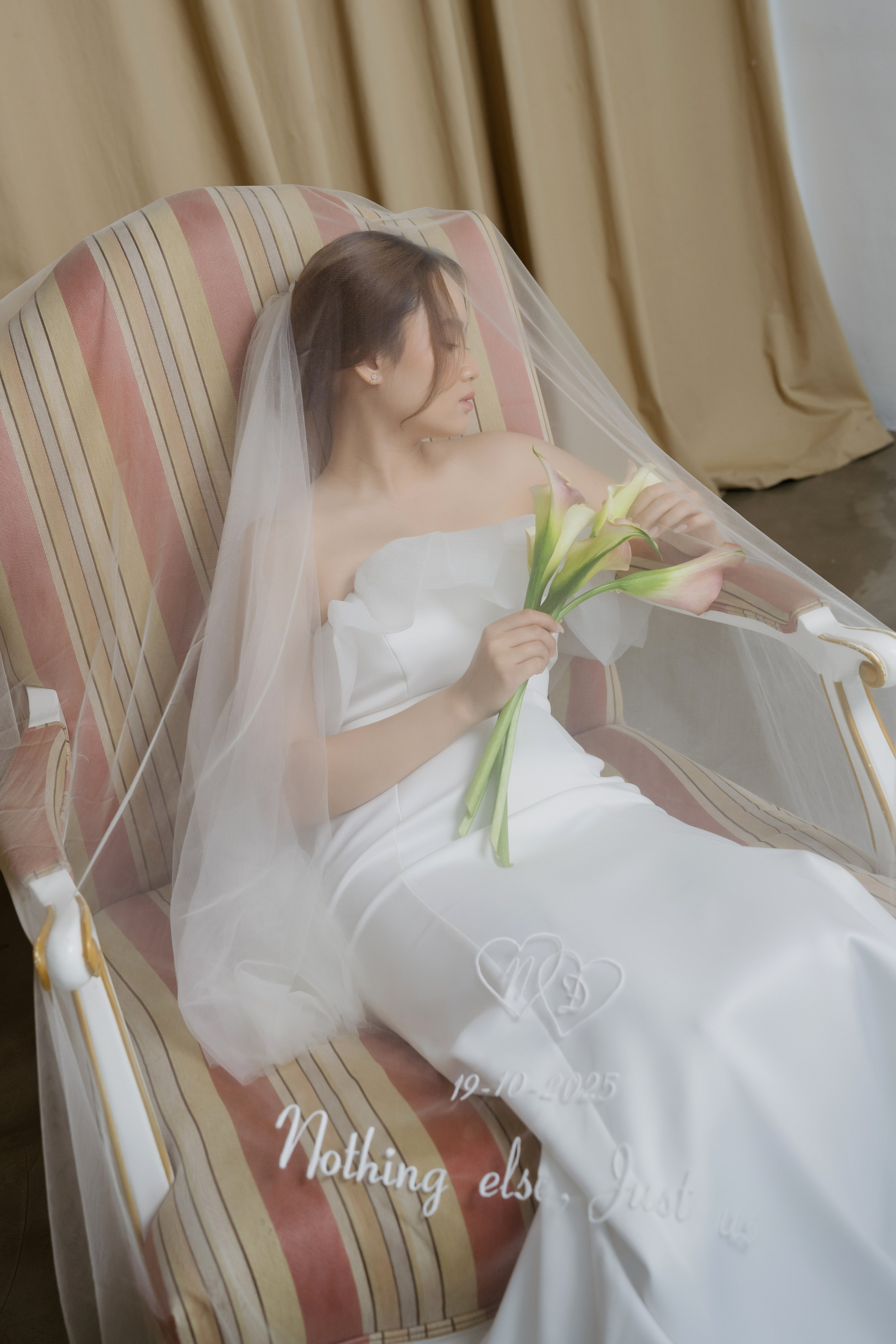 DANG & NGHI wedding photoshoot in studio. Anns wedding photography