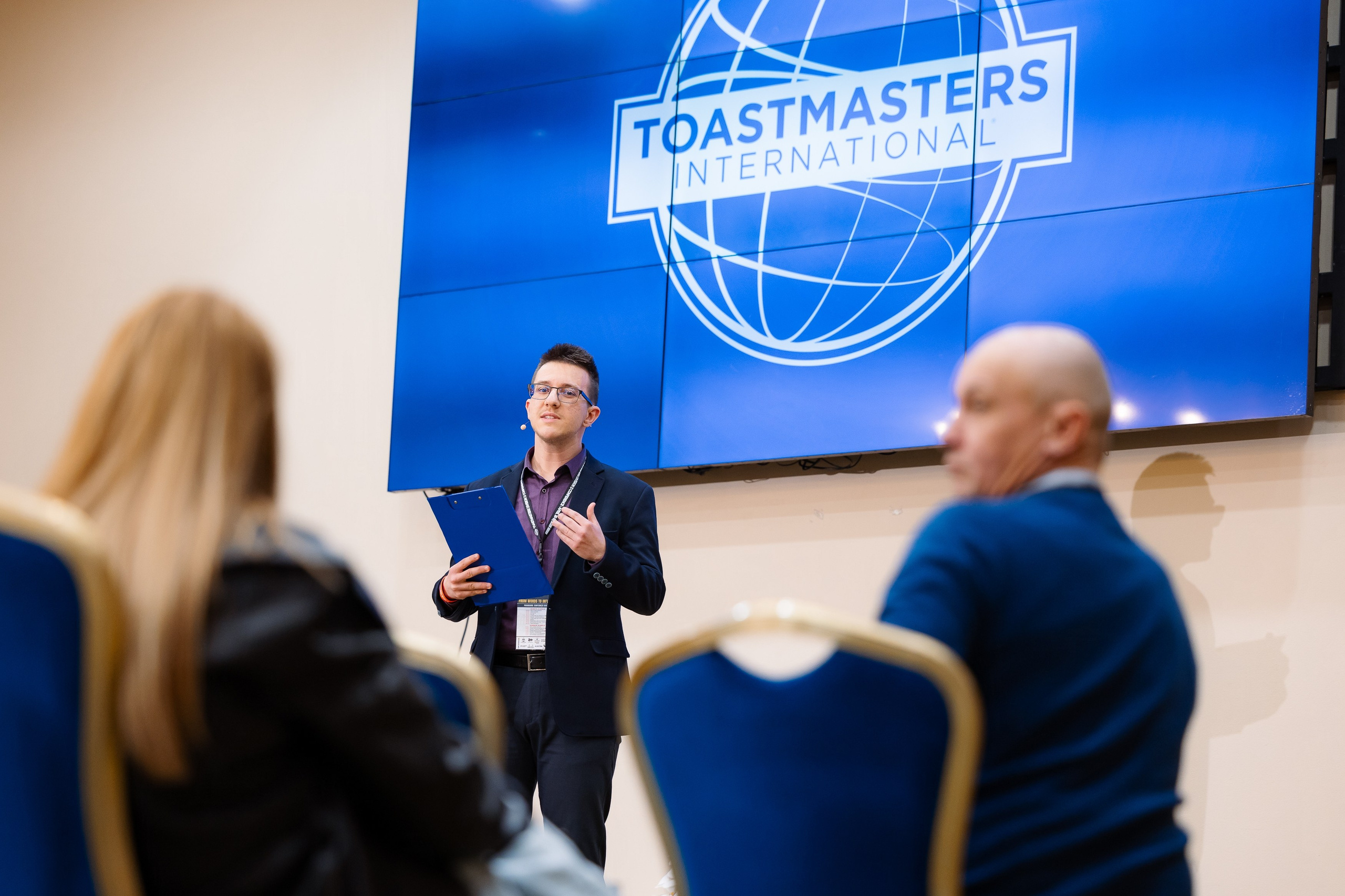 Toastmasters Conference. Marius Ciocan