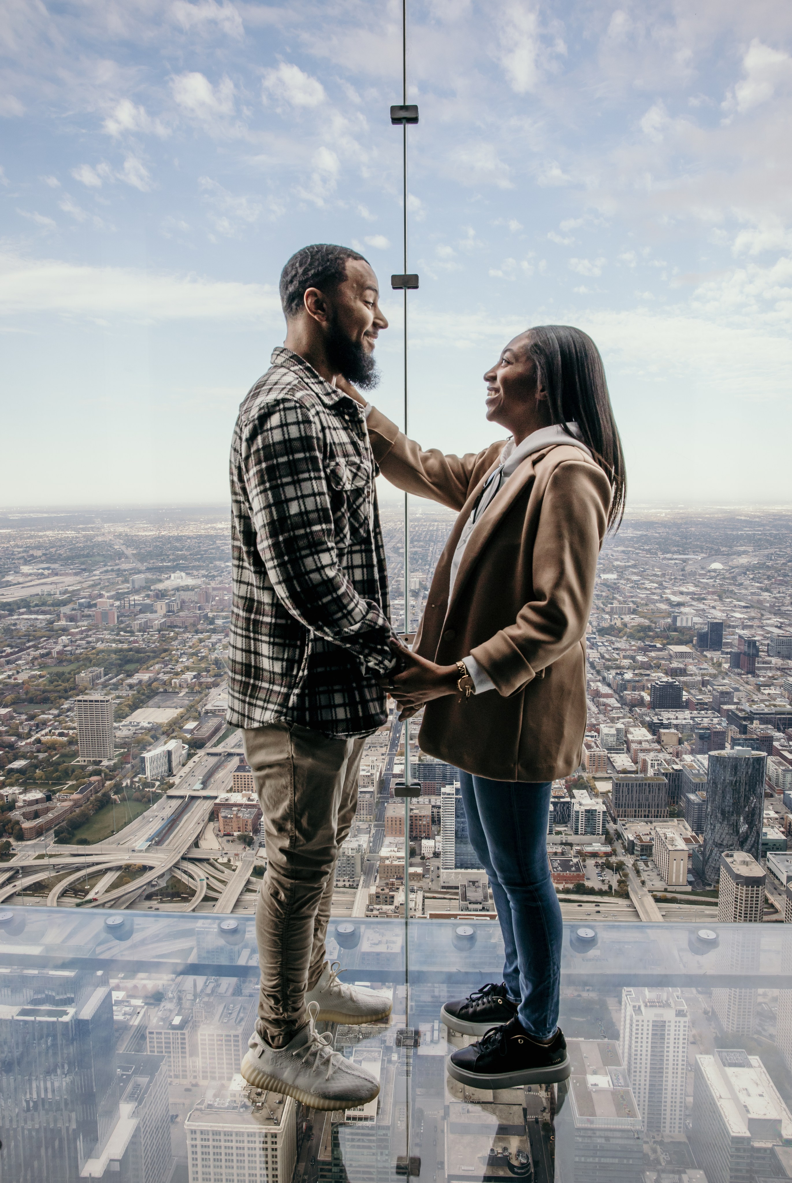 Proposal in Chicago. Family Lifestyle Photography