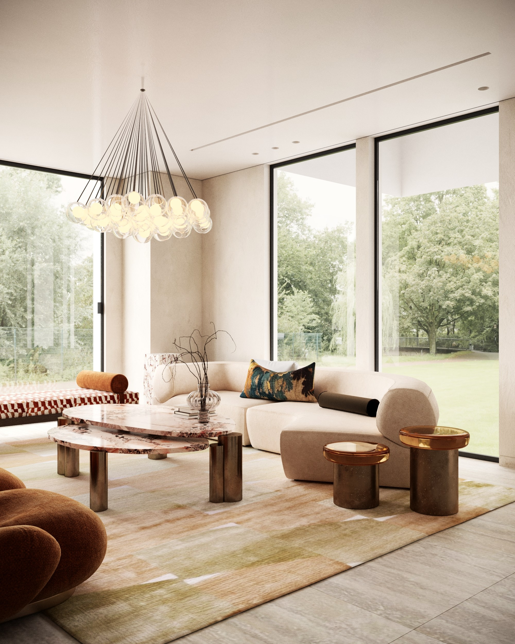 Jumeirah Islands Villa / C’est Ici. Interior designer / visualizer Lisa Oputina