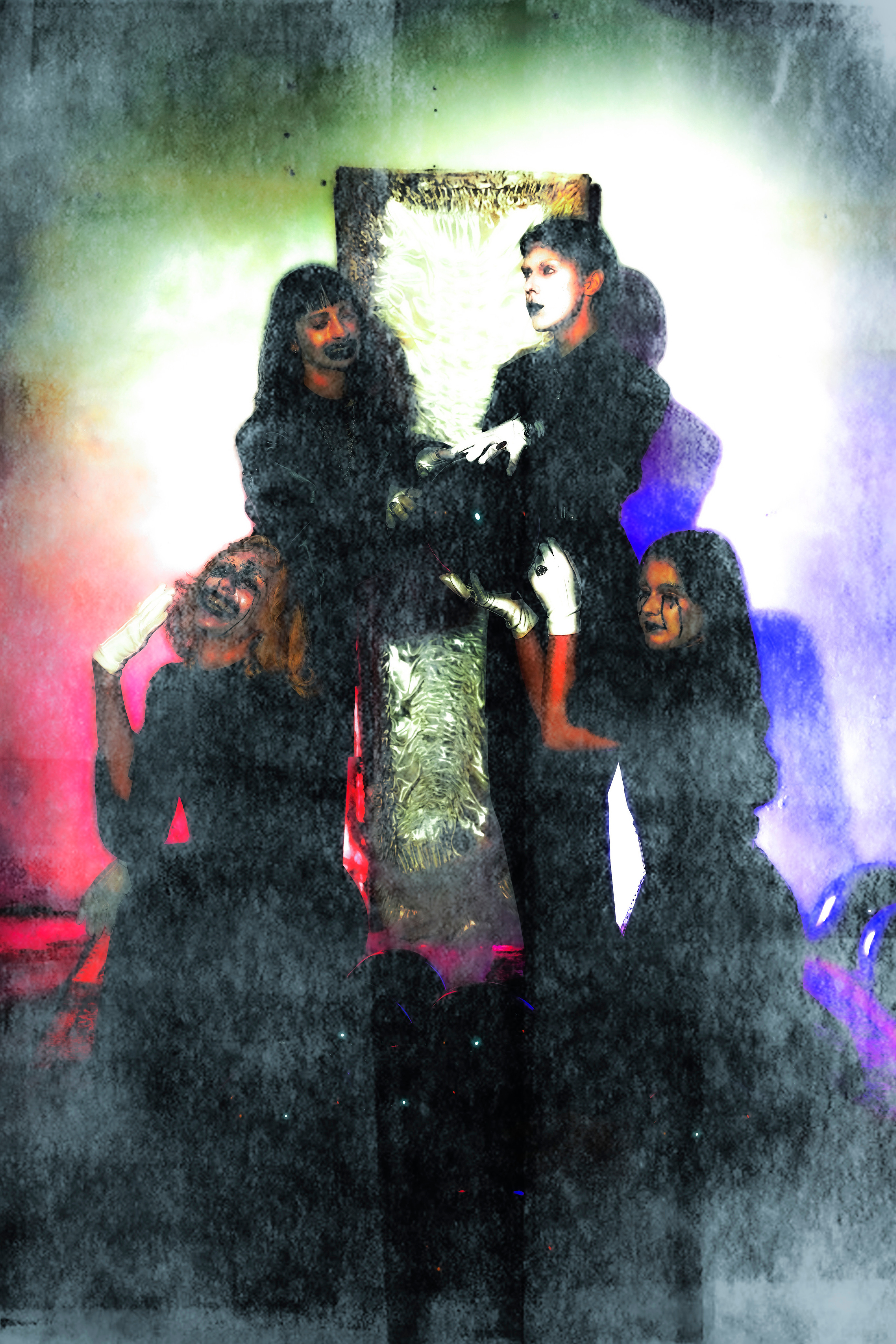 XENIA funeral birthday. Anna Omni — concept photographer and digital artist in Riga, Latvia