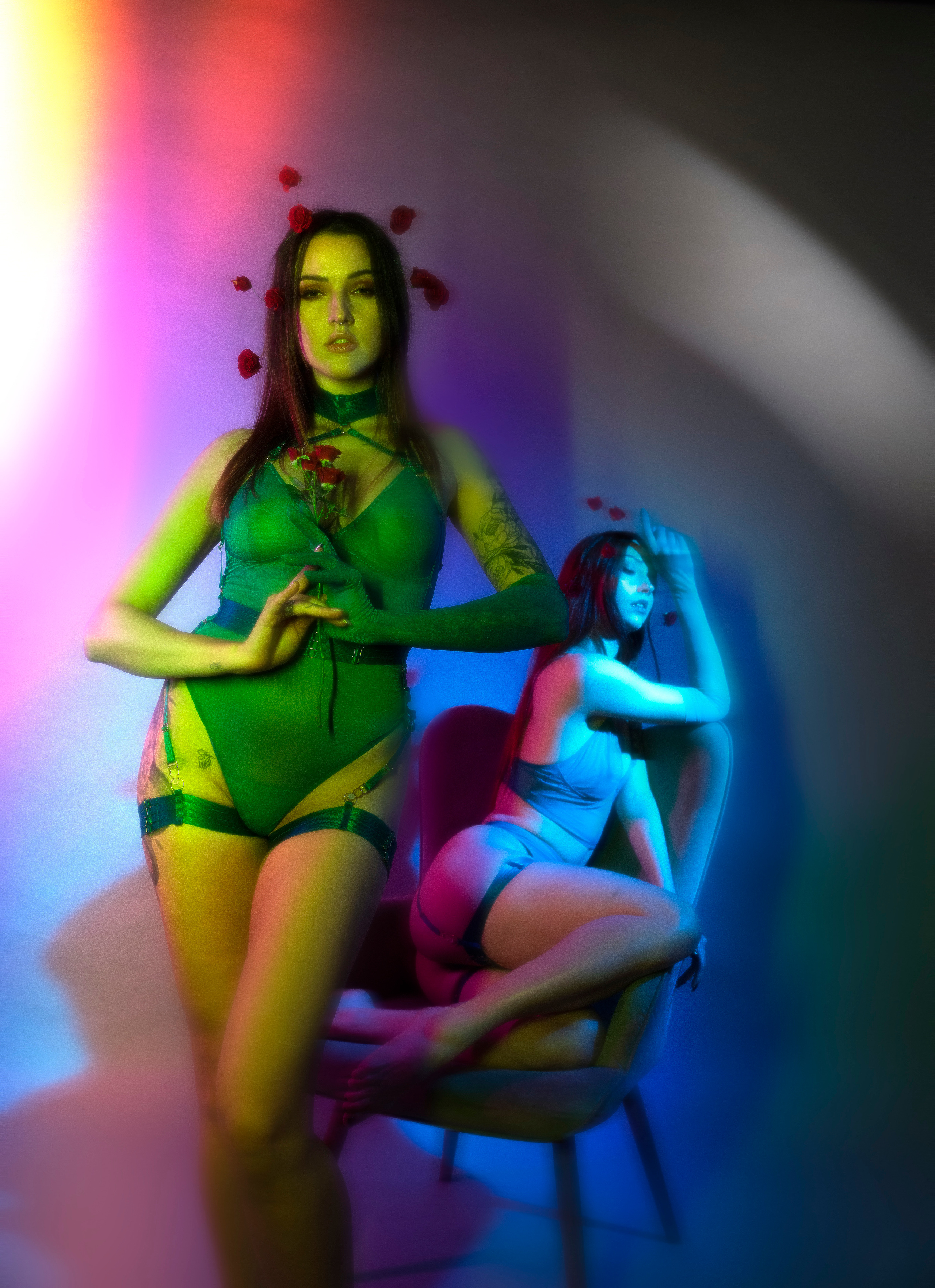 IVY PHOTOSHOOT — colorful. Anna Omni — concept photographer and digital artist in Riga, Latvia