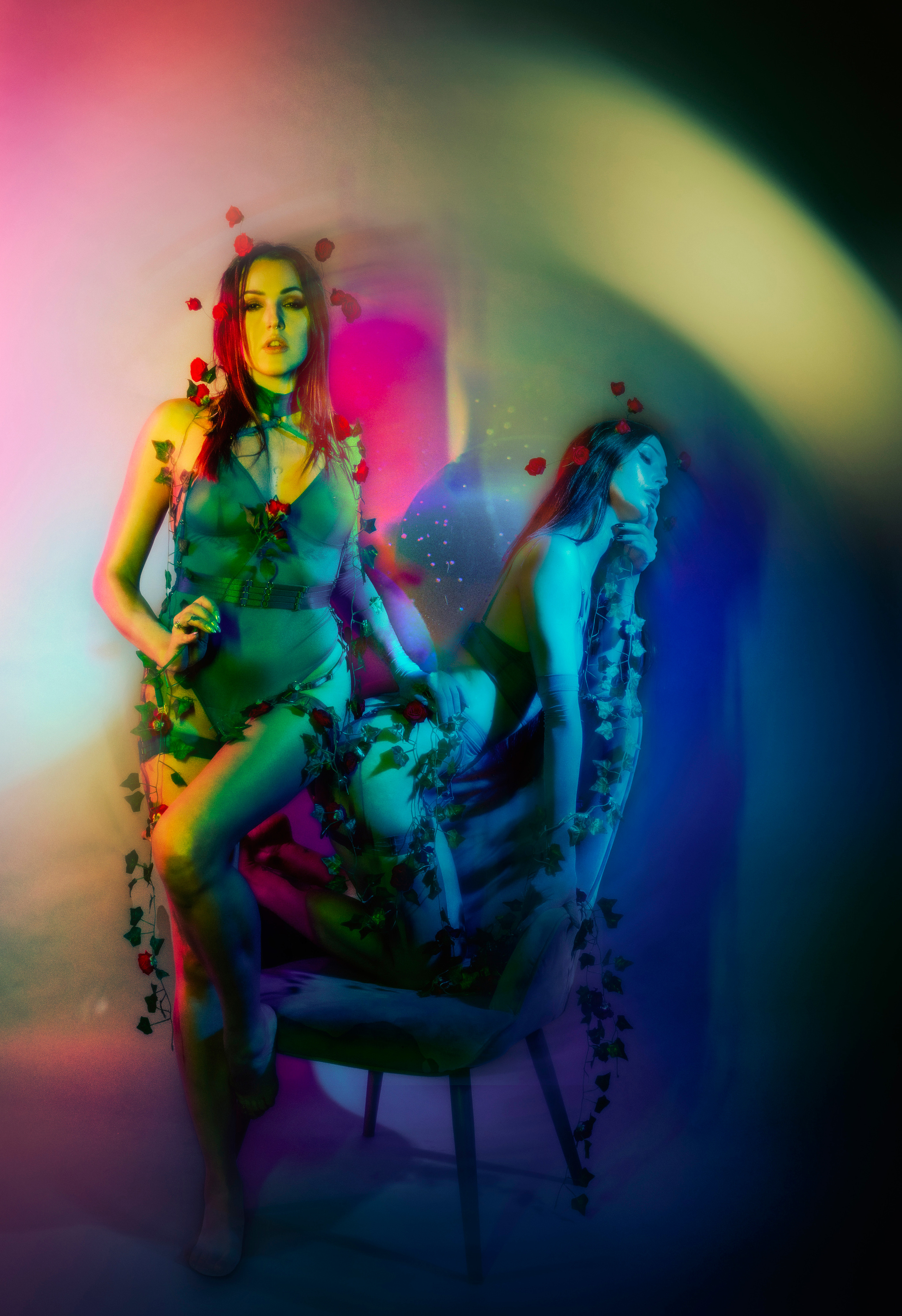 IVY PHOTOSHOOT — colorful. Anna Omni — concept photographer and digital artist in Riga, Latvia