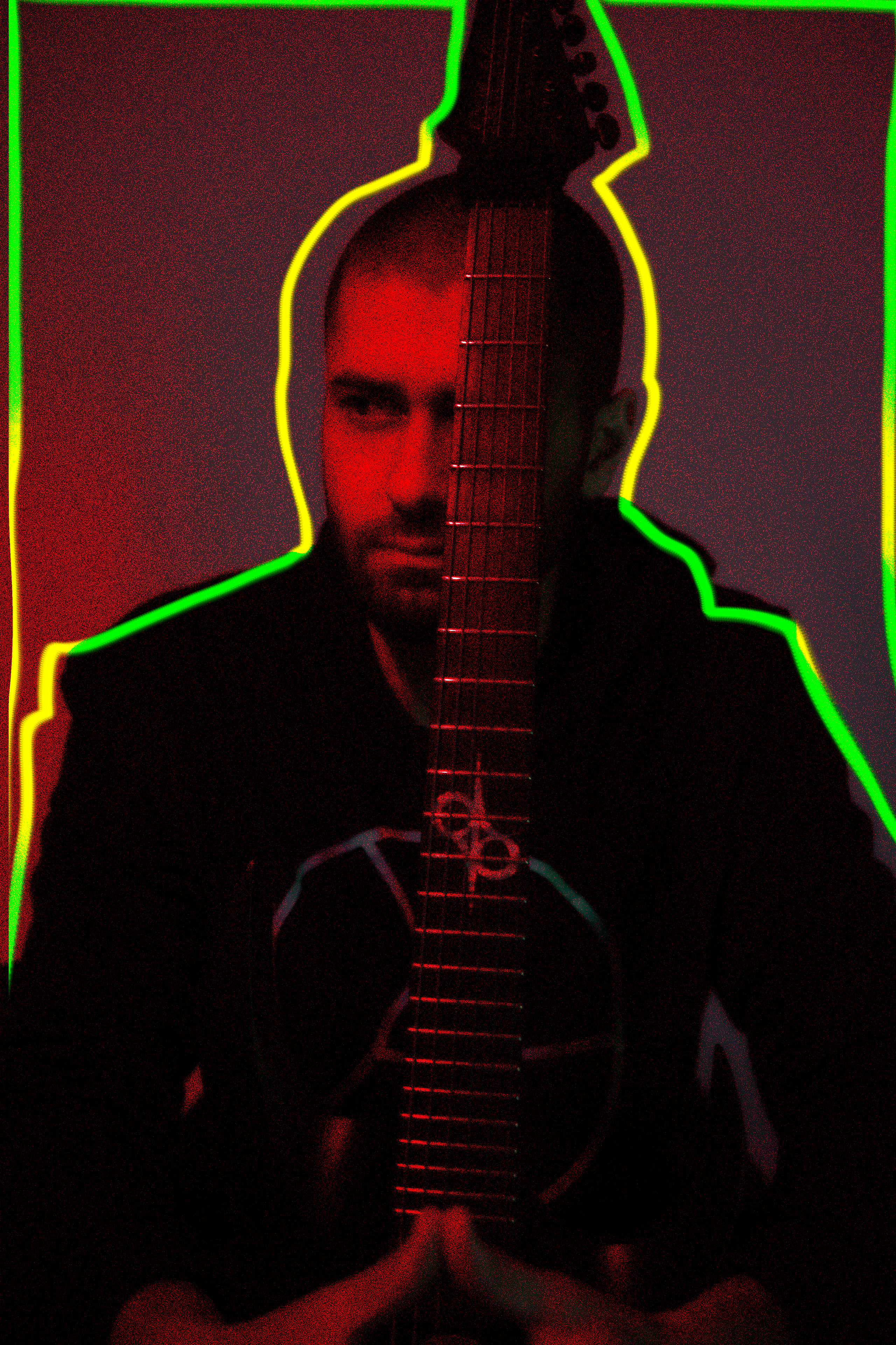 “GEOMETRICAL AGGRESSION” BAND. Anna Omni — concept photographer and digital artist in Riga, Latvia