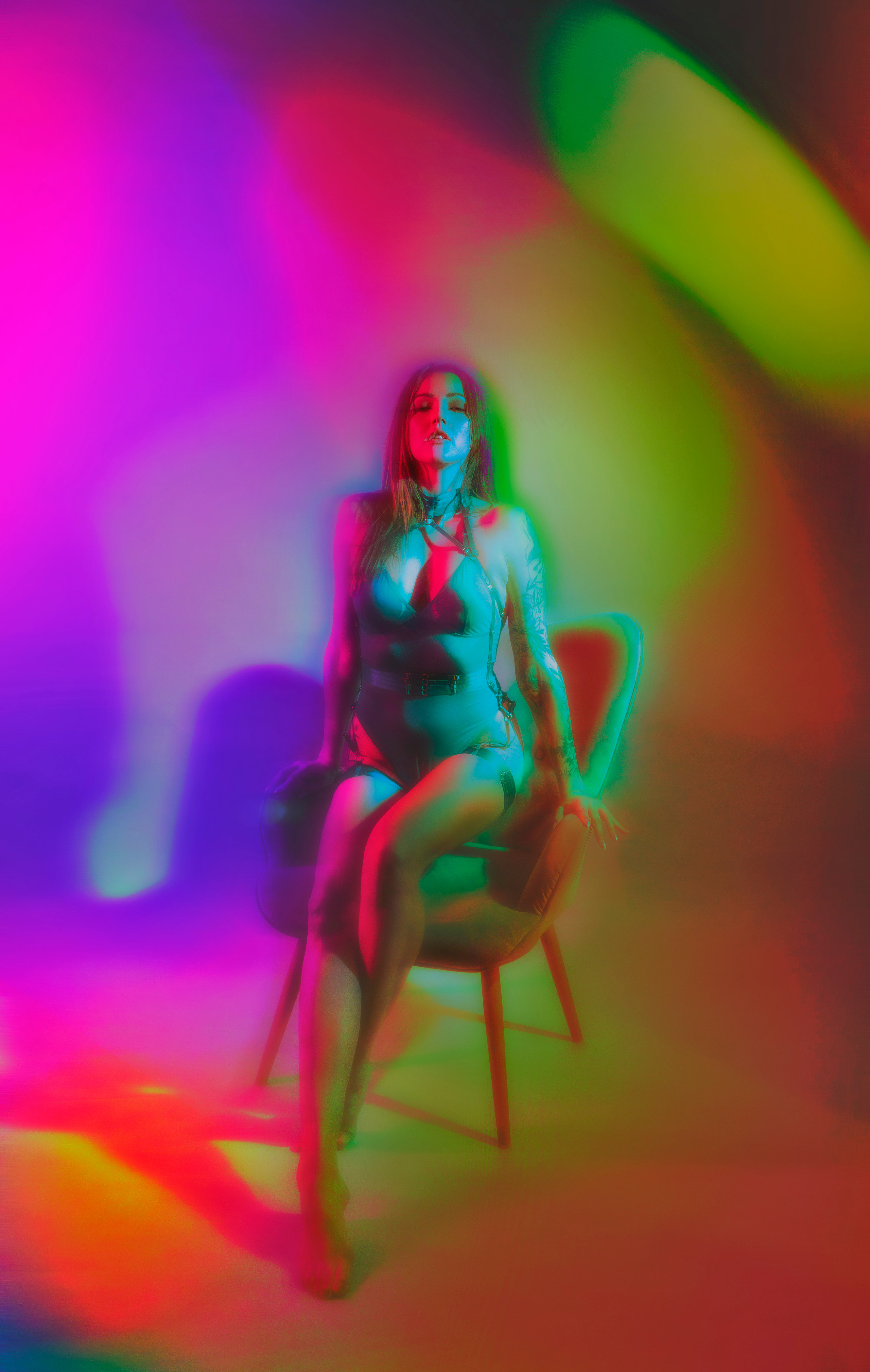 IVY PHOTOSHOOT — colorful. Anna Omni — concept photographer and digital artist in Riga, Latvia