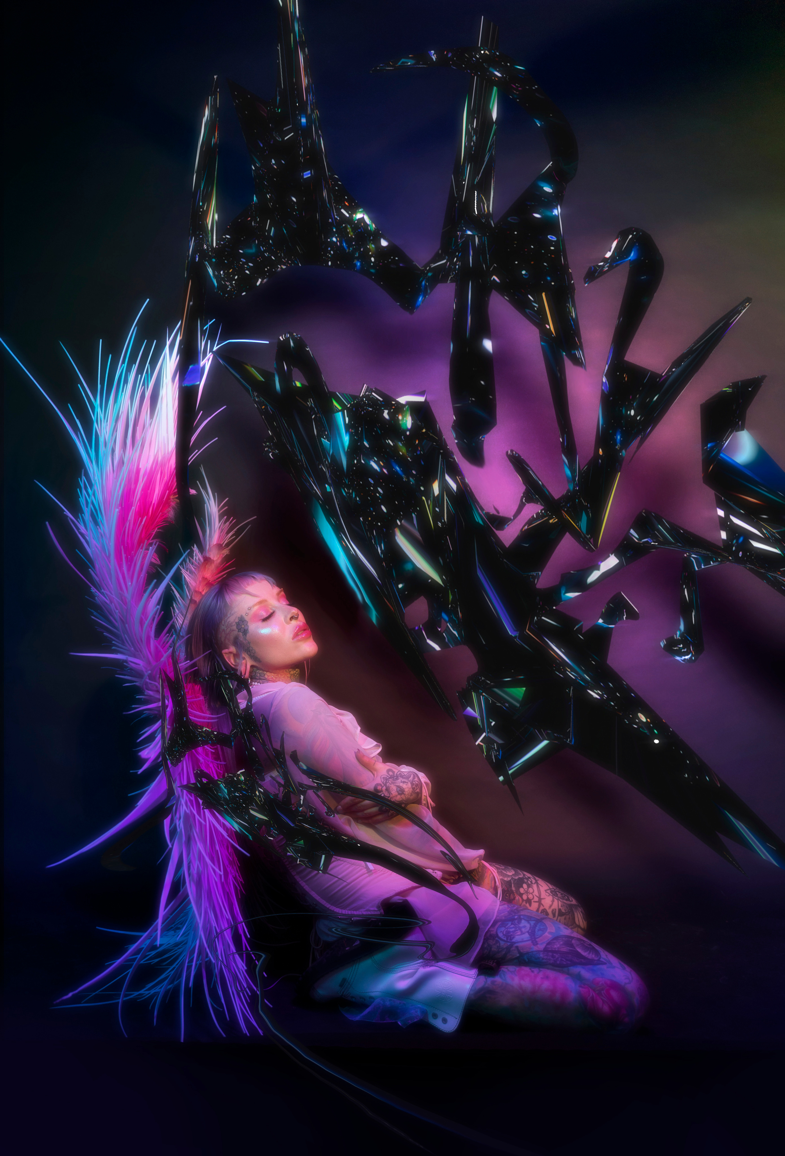 KELLIE angel. Anna Omni — concept photographer and digital artist in Riga, Latvia