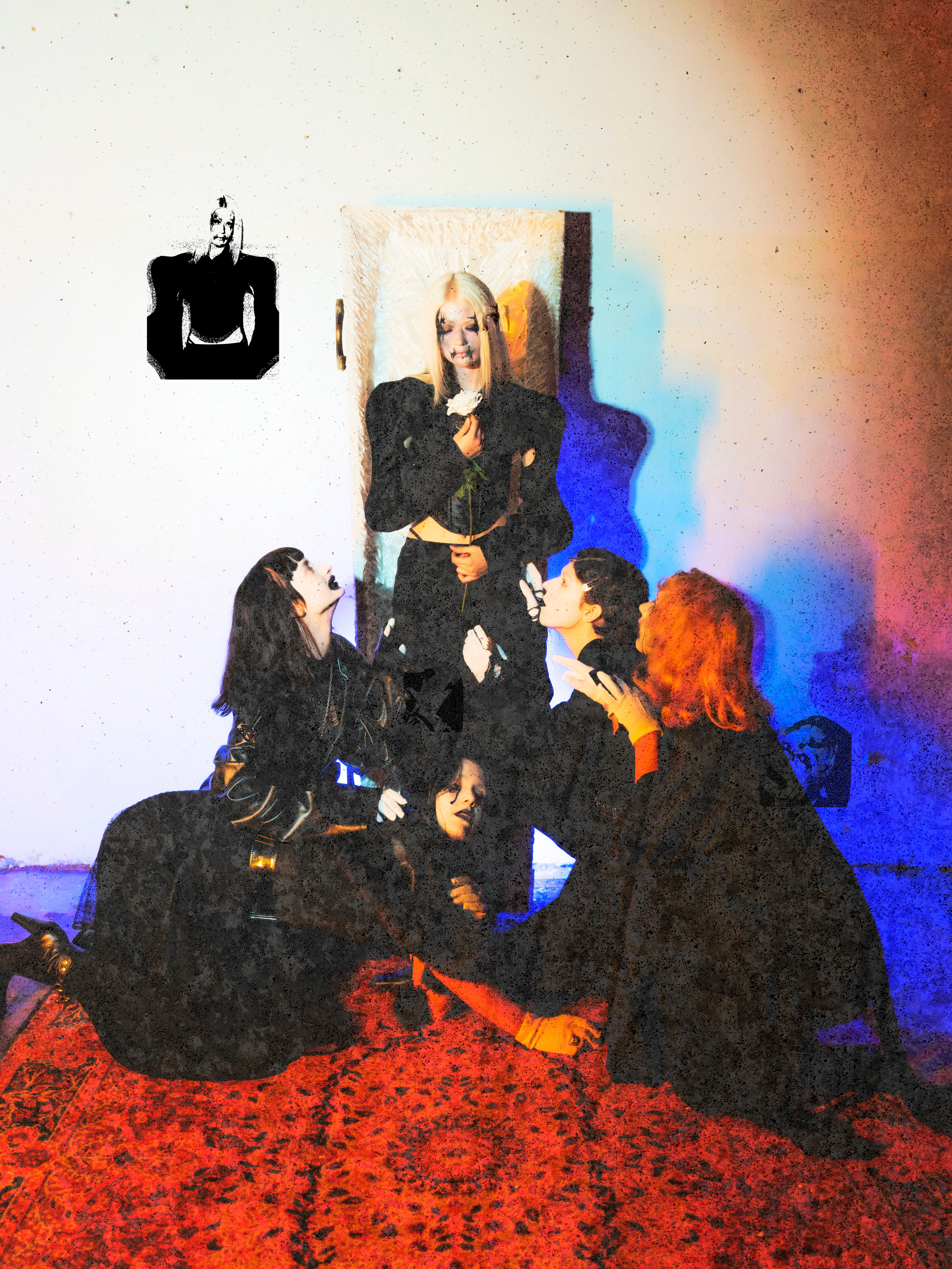 XENIA funeral birthday. Anna Omni — concept photographer and digital artist in Riga, Latvia