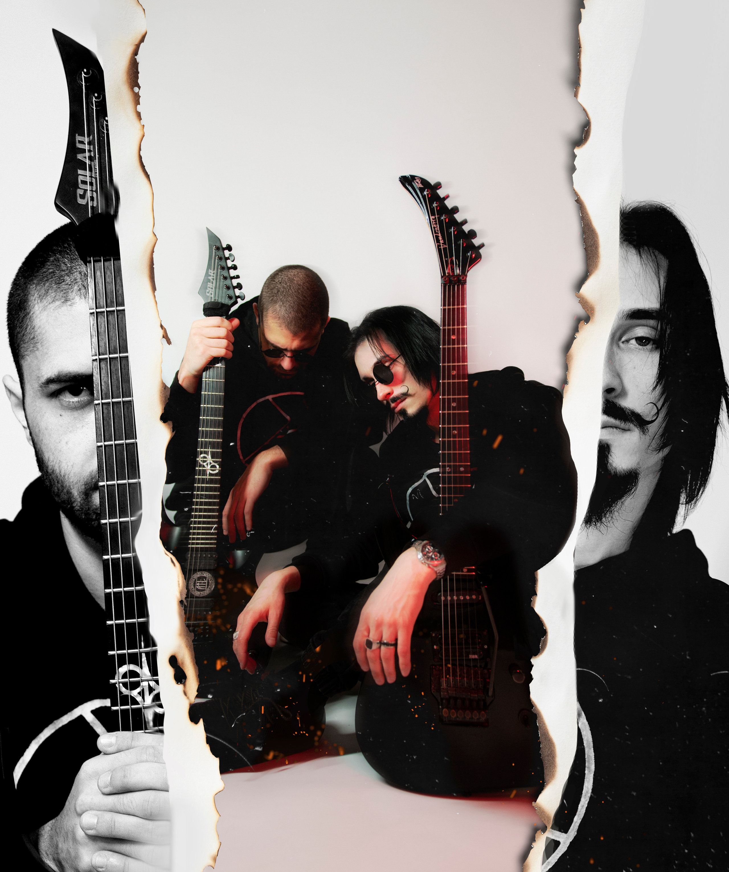 “GEOMETRICAL AGGRESSION” BAND. Anna Omni — concept photographer and digital artist in Riga, Latvia