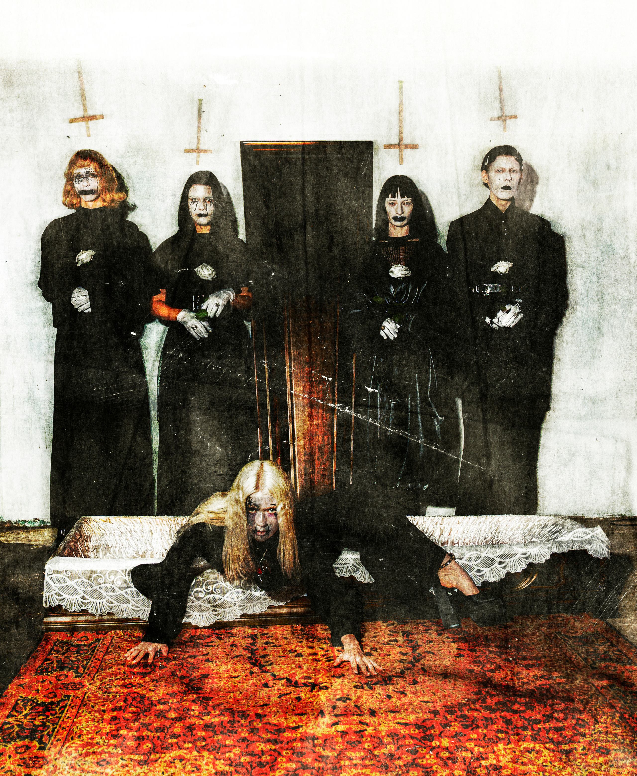 XENIA funeral birthday. Anna Omni — concept photographer and digital artist in Riga, Latvia