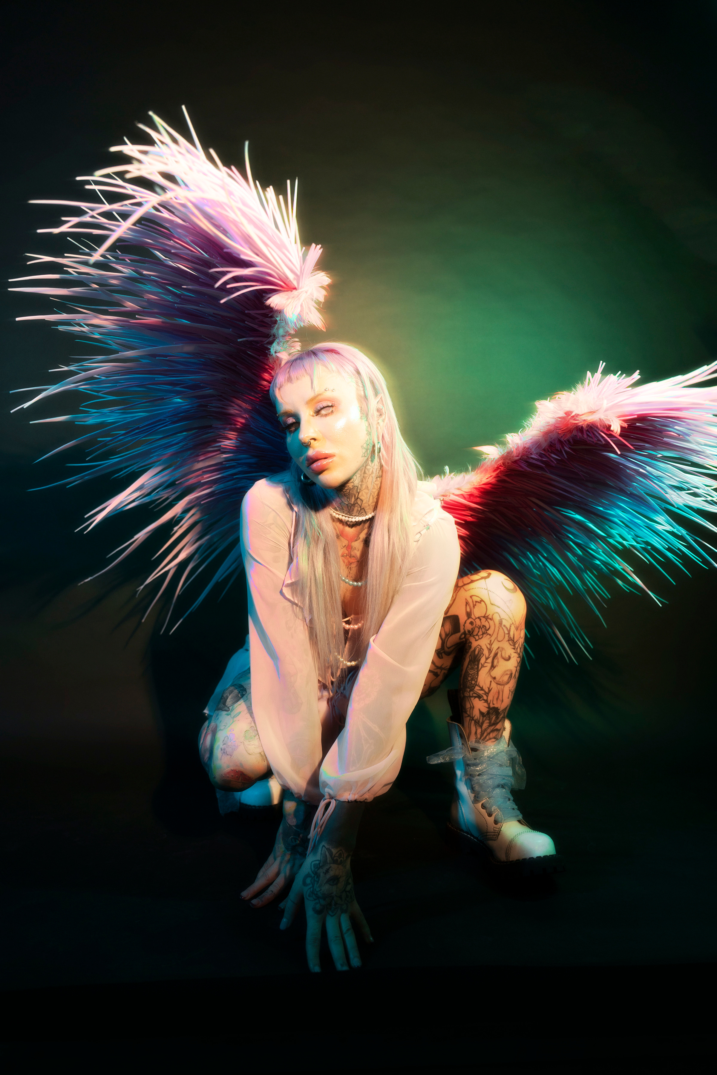 KELLIE angel. Anna Omni — concept photographer and digital artist in Riga, Latvia