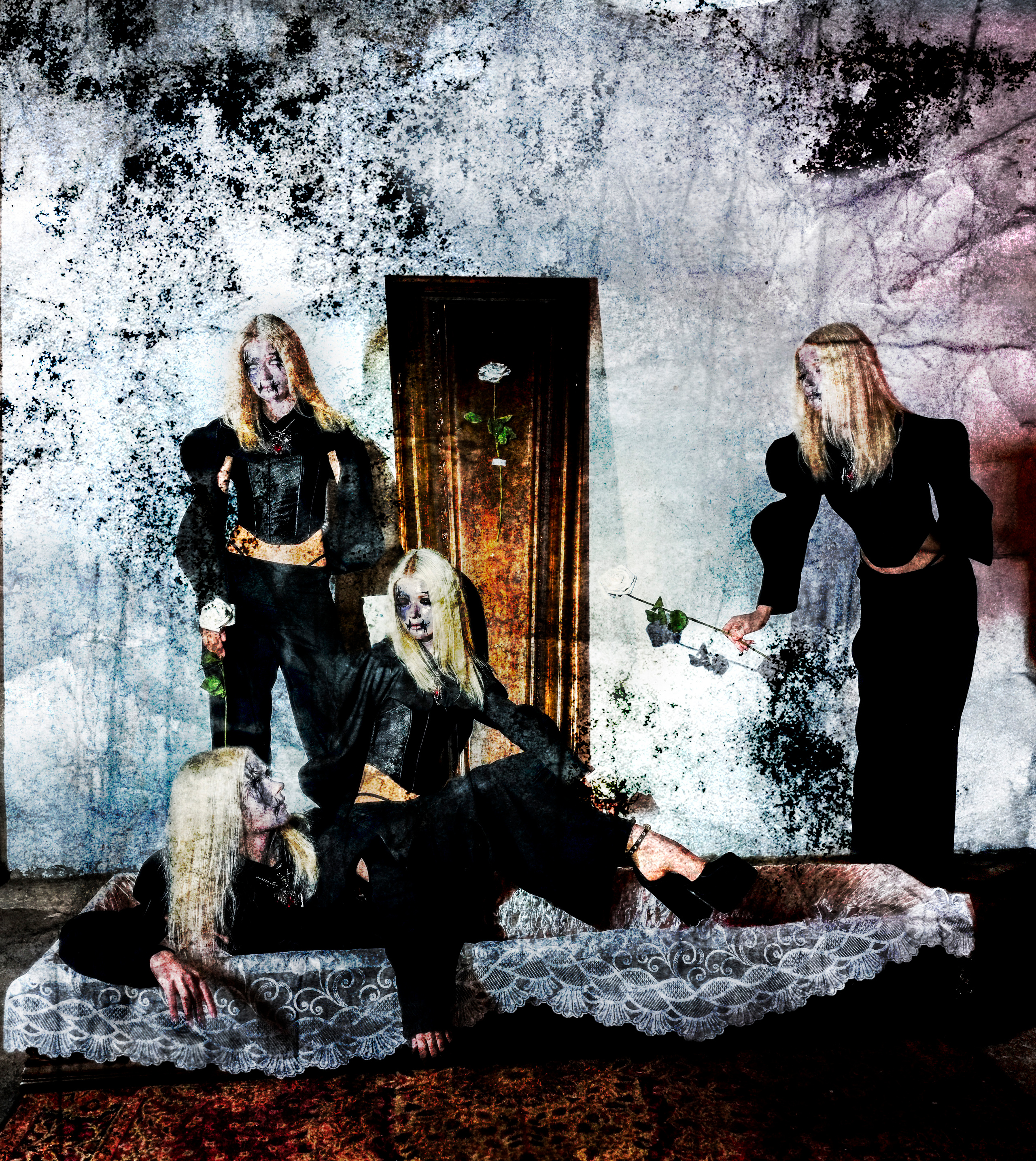 XENIA funeral birthday. Anna Omni — concept photographer and digital artist in Riga, Latvia