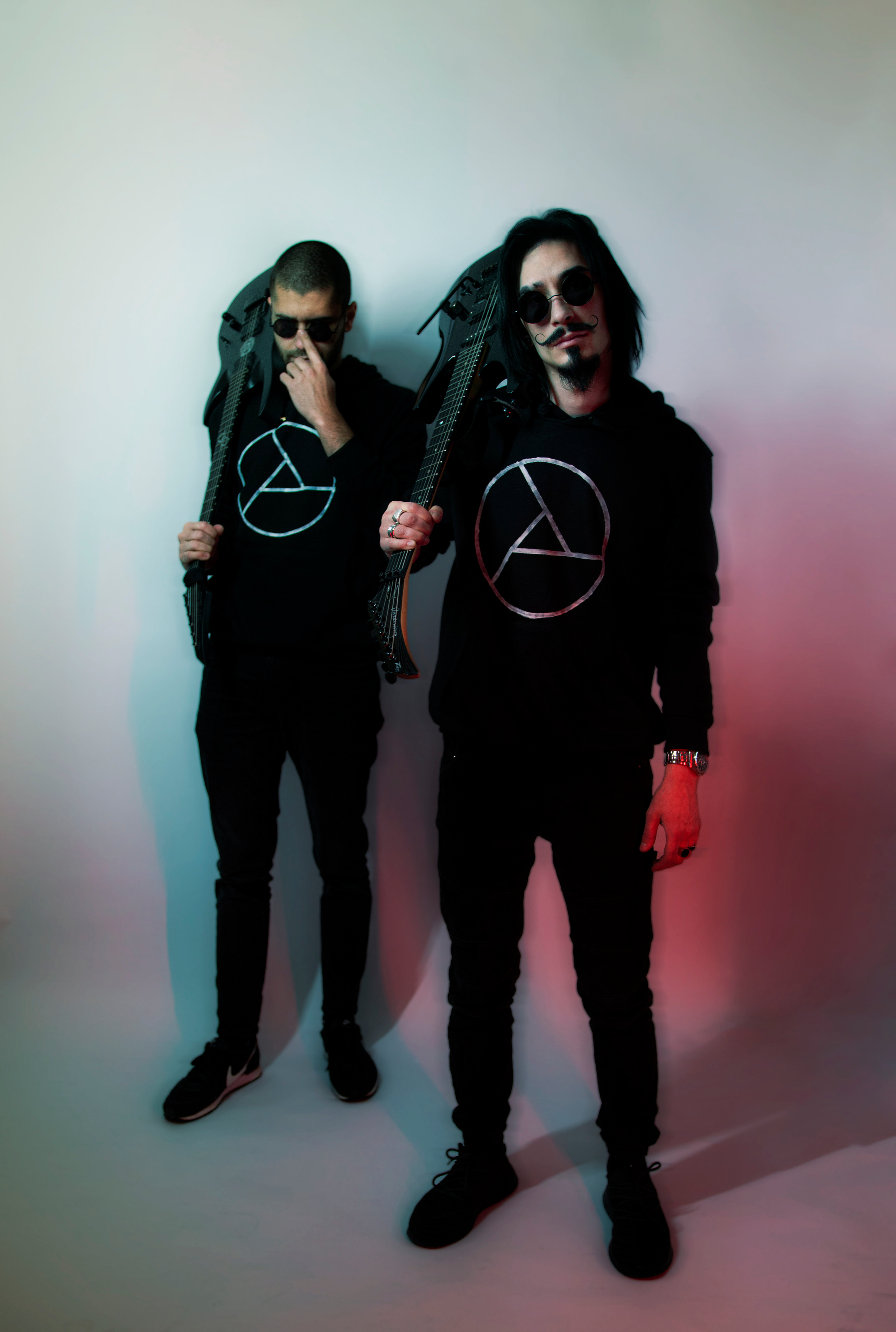 “GEOMETRICAL AGGRESSION” BAND. Anna Omni — concept photographer and digital artist in Riga, Latvia